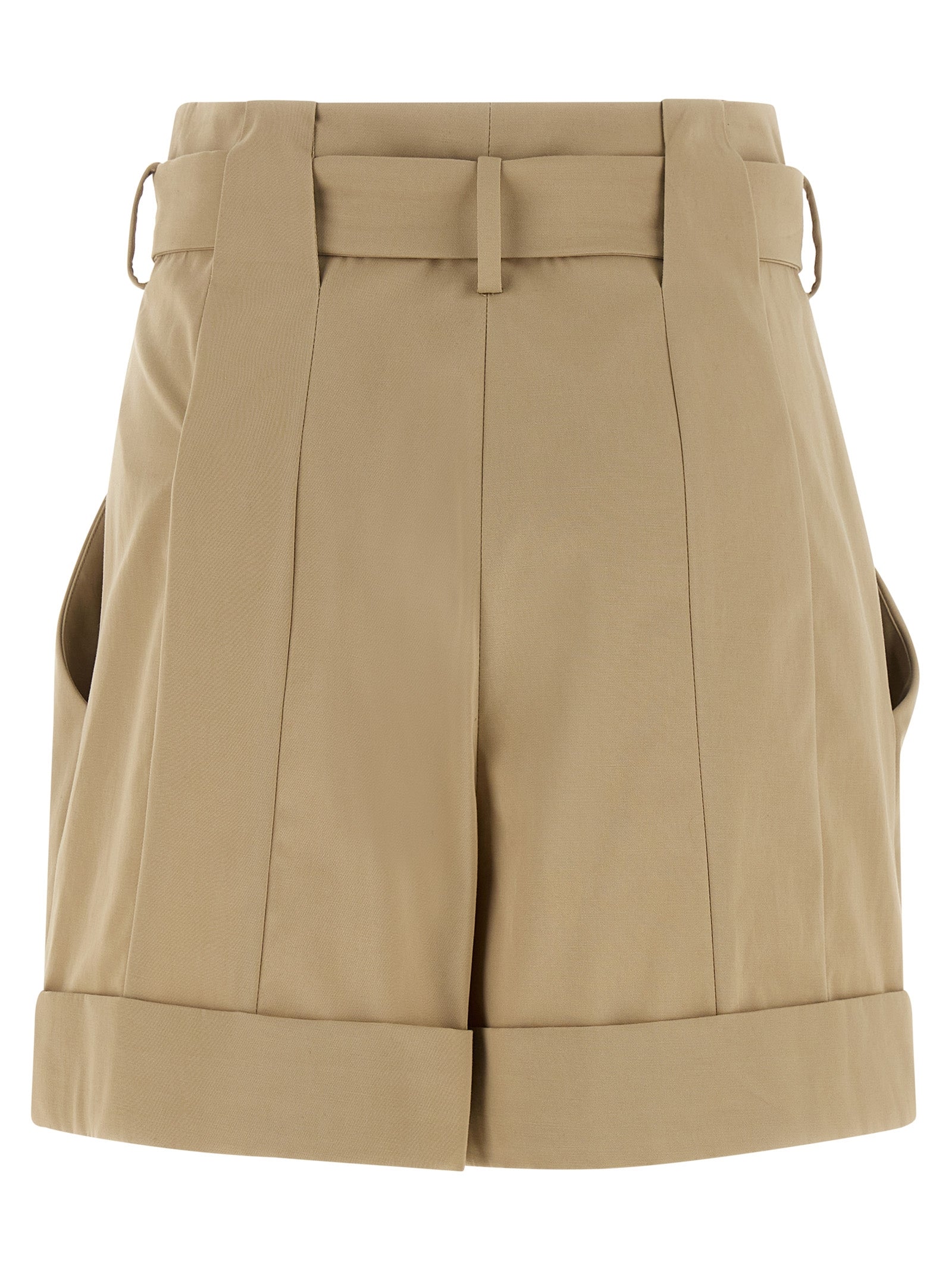 Balmain Anthem Buckle Shorts