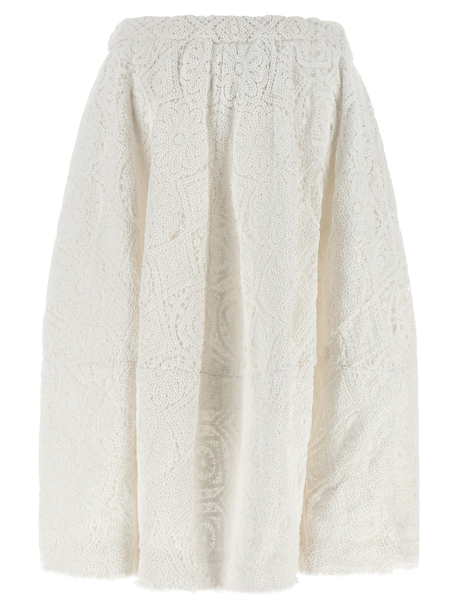 Comme Des Garcons Macramé Skirt
