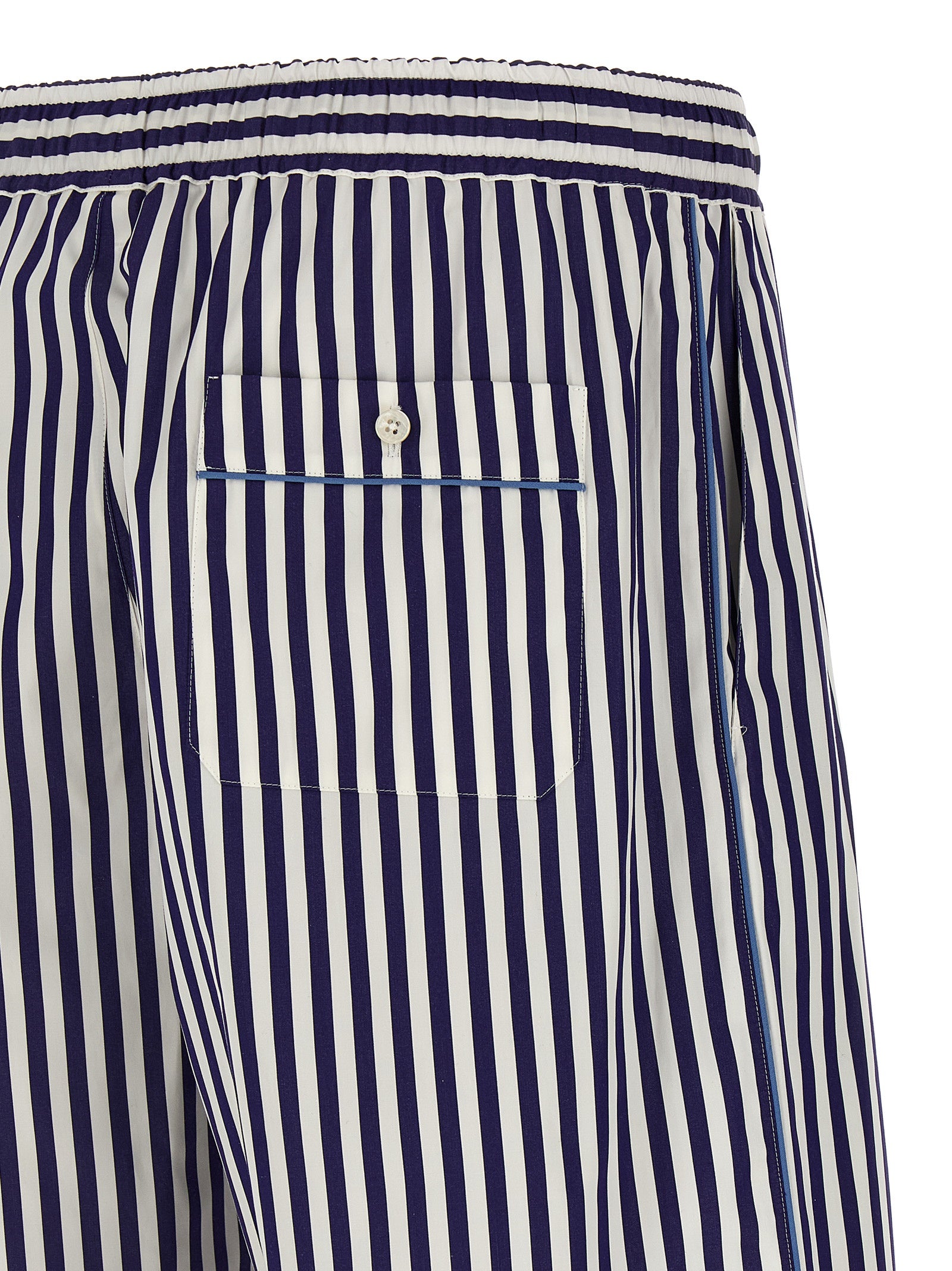 Dolce & Gabbana Striped Bermuda Shorts