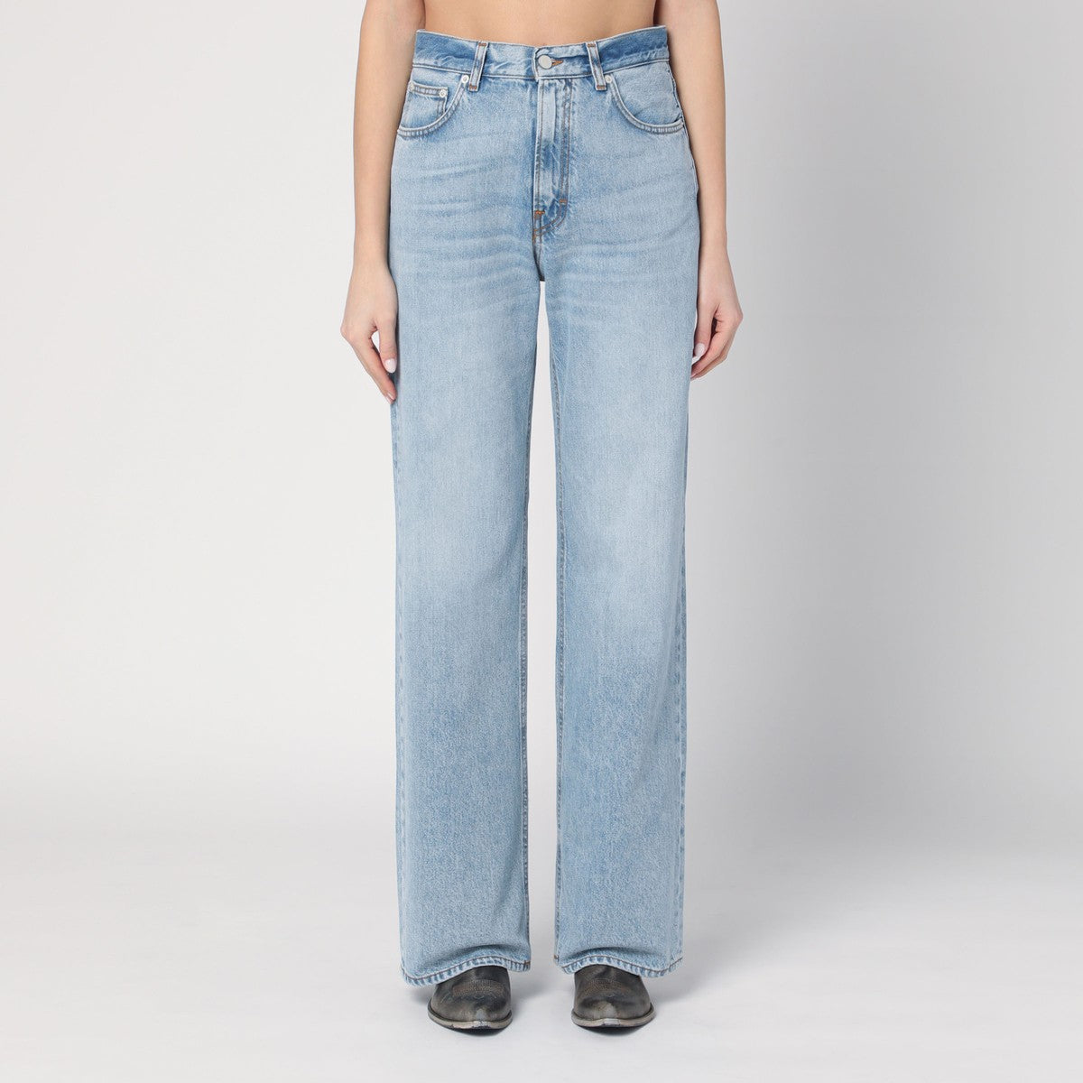 HAIKURE Bethany light blue washed jeans