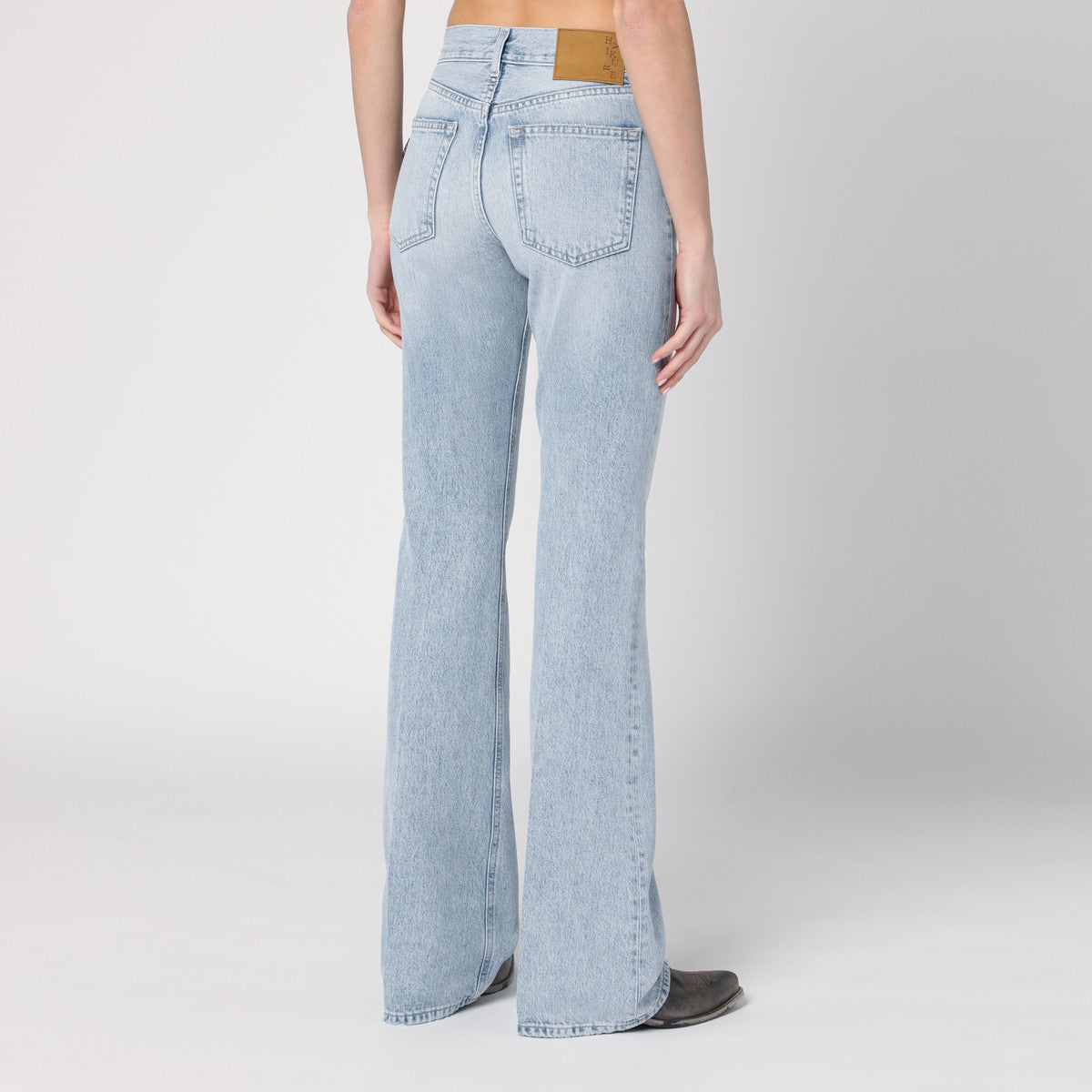 HAIKURE Flora light blue washed jeans