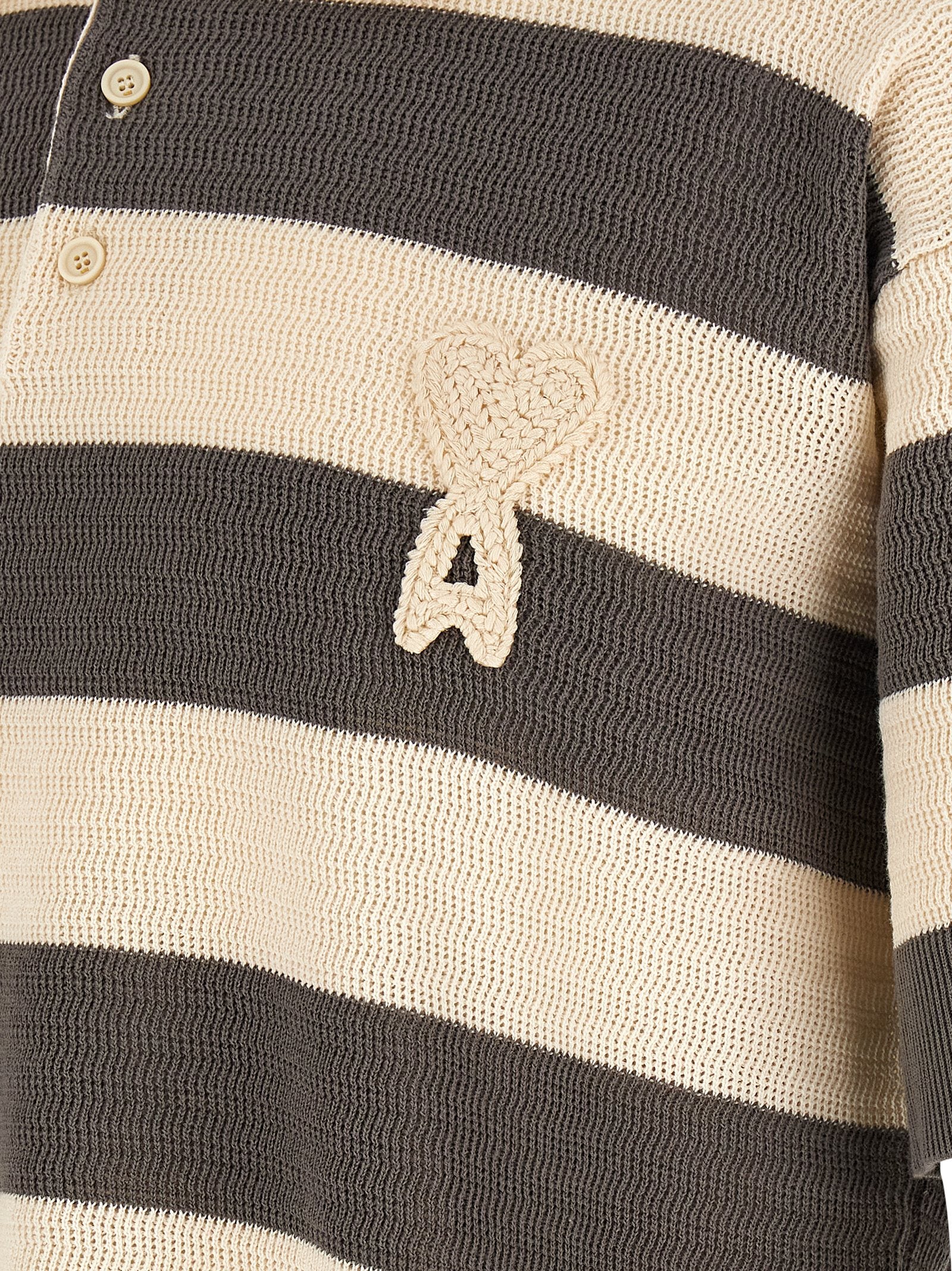 Ami Paris Ami De Coeur Polo Shirt