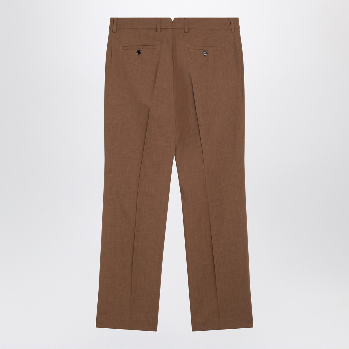 Ami Paris Hazelnut wool trousers