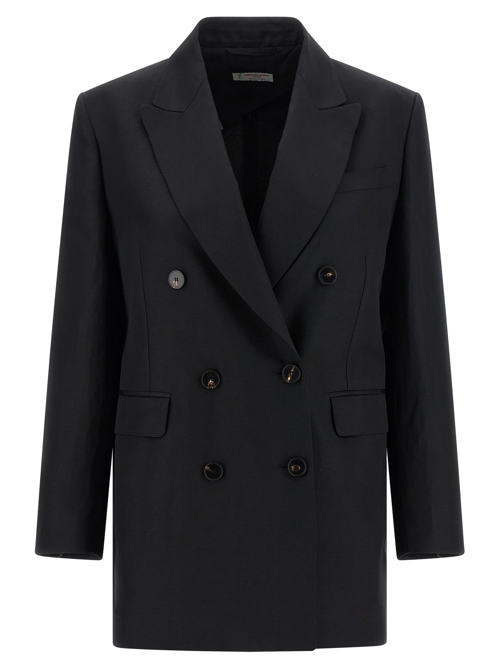 Alberto Biani Linen Viscose Blazer