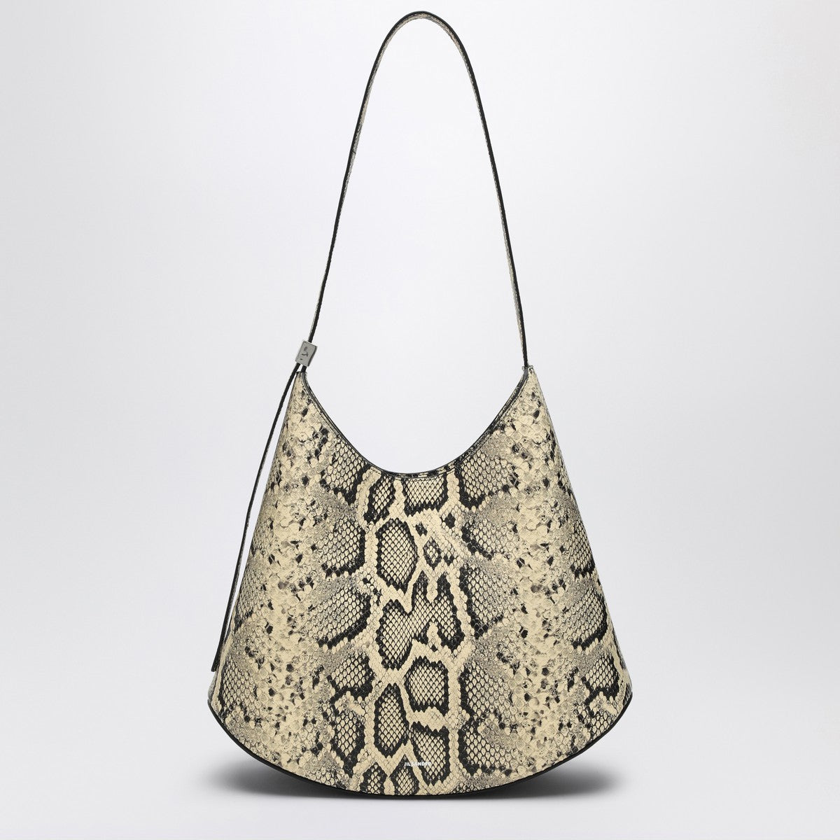 Jil Sander Eldorado bag in python-print leather