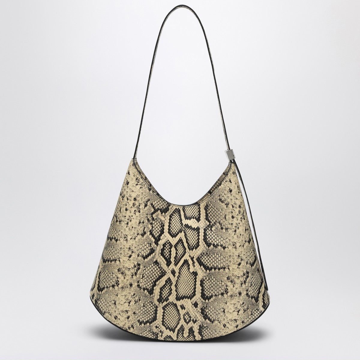 Jil Sander Eldorado bag in python-print leather