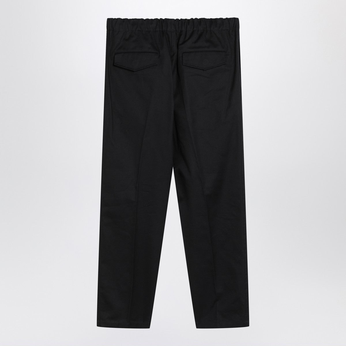 Jil Sander Navy blue cotton pants