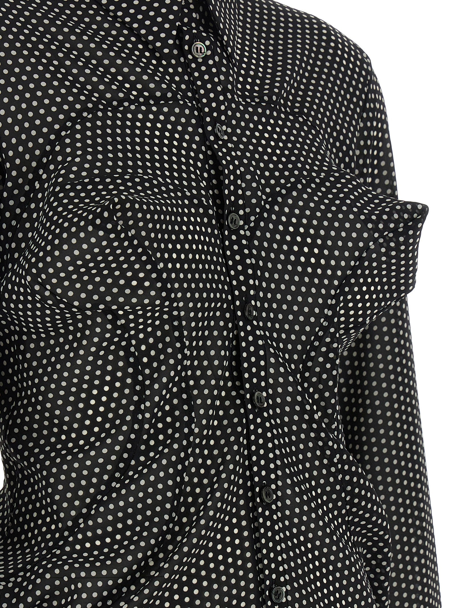 Junya Watanabe Polka Dot Shirt