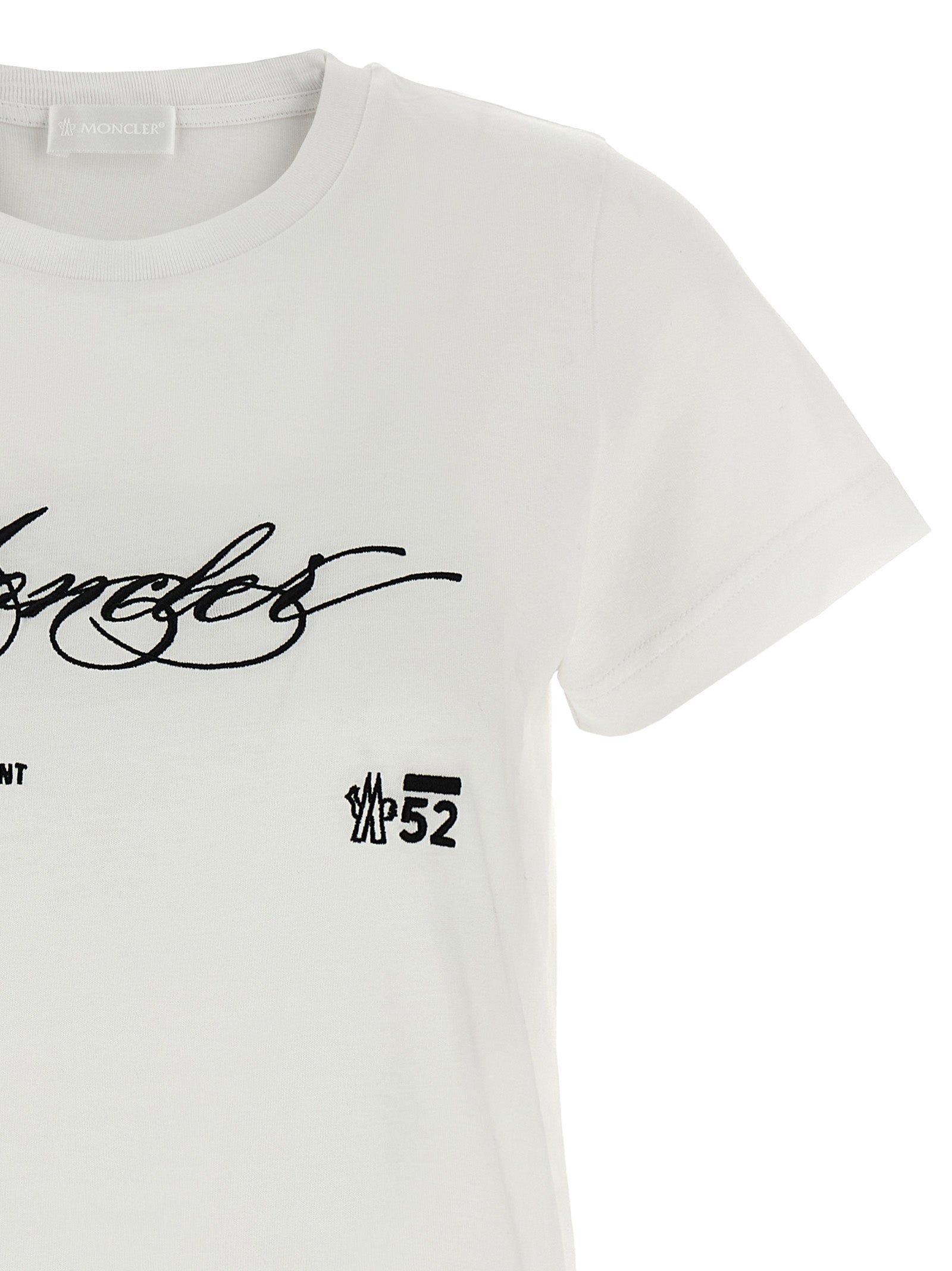 Moncler Embroidery T-shirt