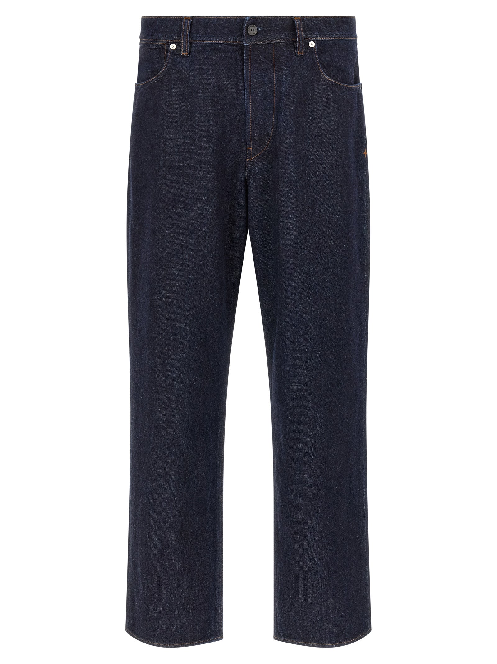 Stone Island Indigo Denim-rinsed Jeans