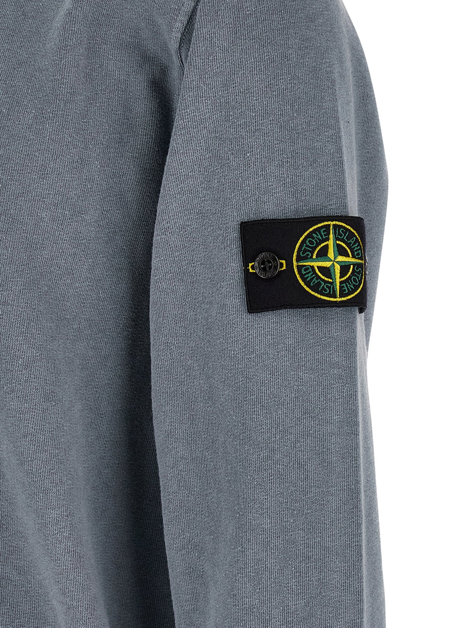 Stone Island Brushed Cotton Sweatshirt