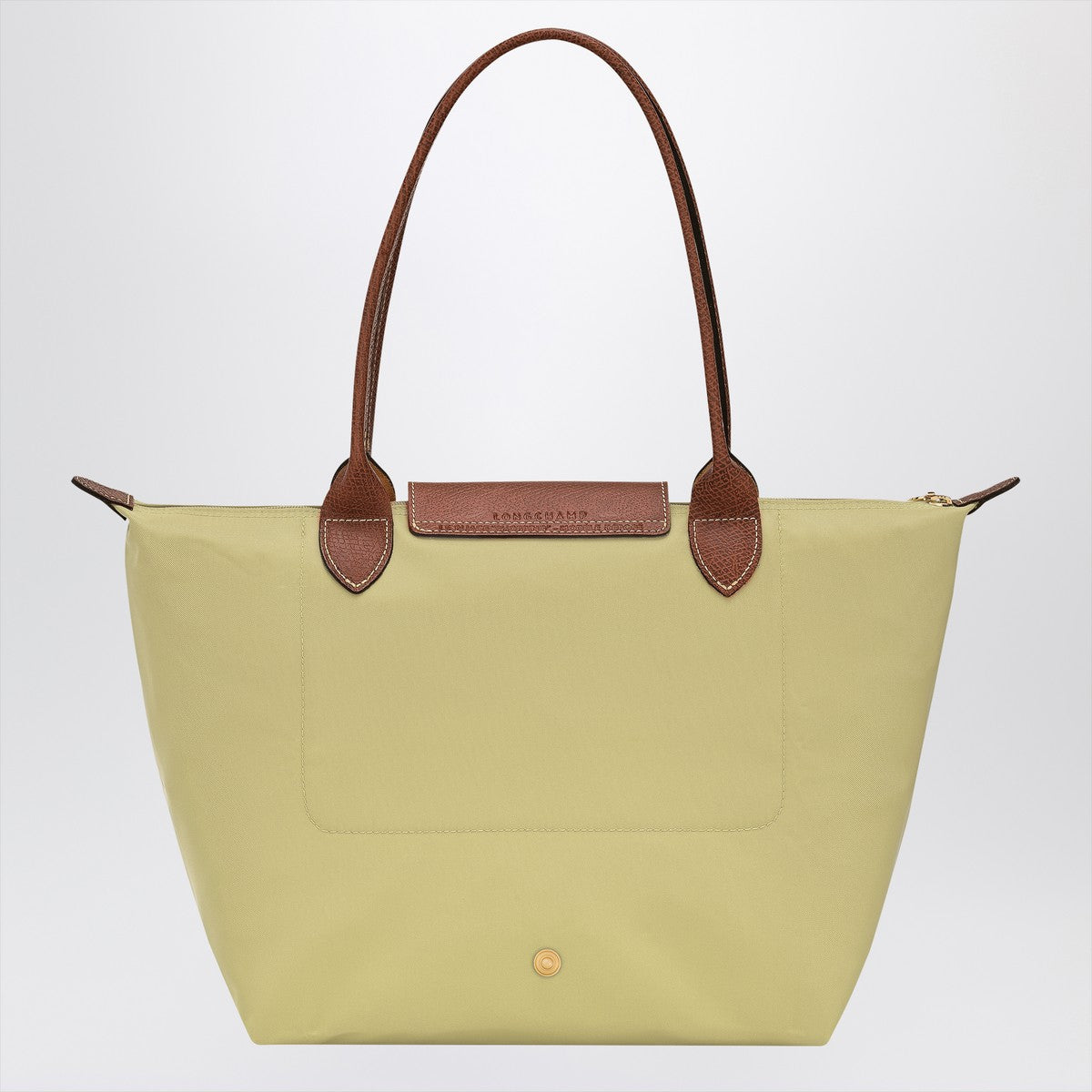 Longchamp Pistachio coloured Le Pliage Original M bag