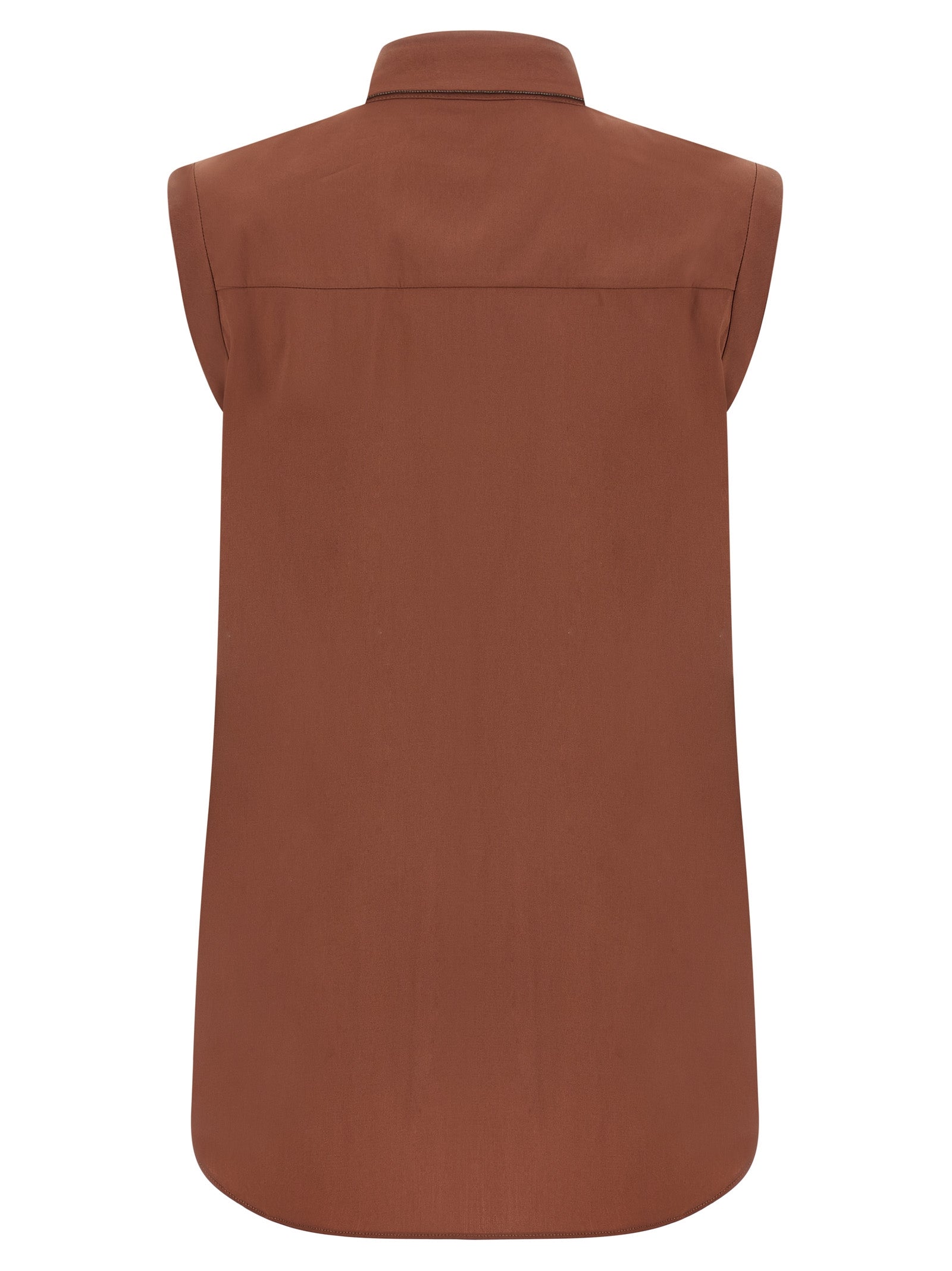 Brunello Cucinelli Shiny Trim Shirt
