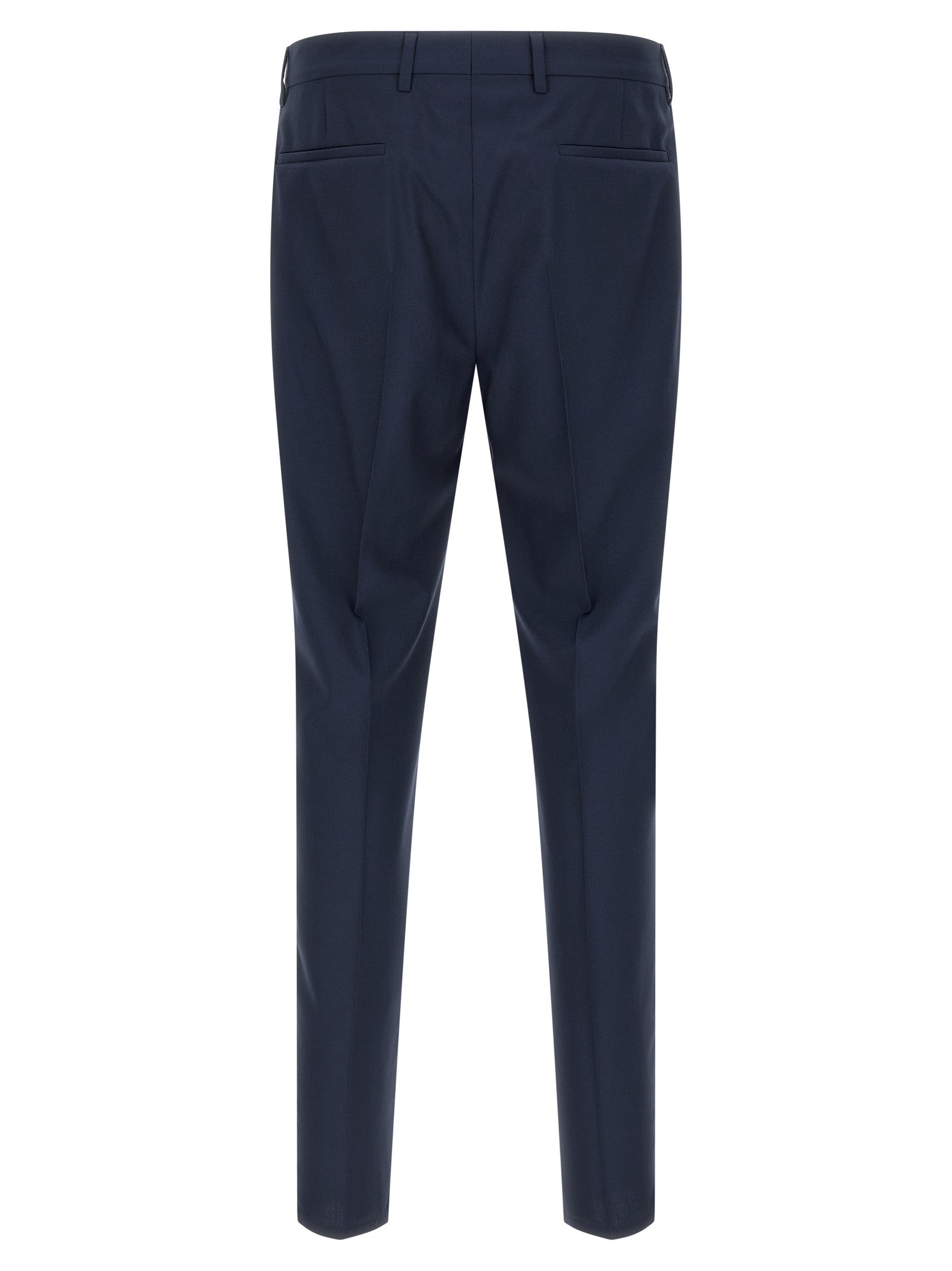 Brunello Cucinelli Wool Canvas Pants