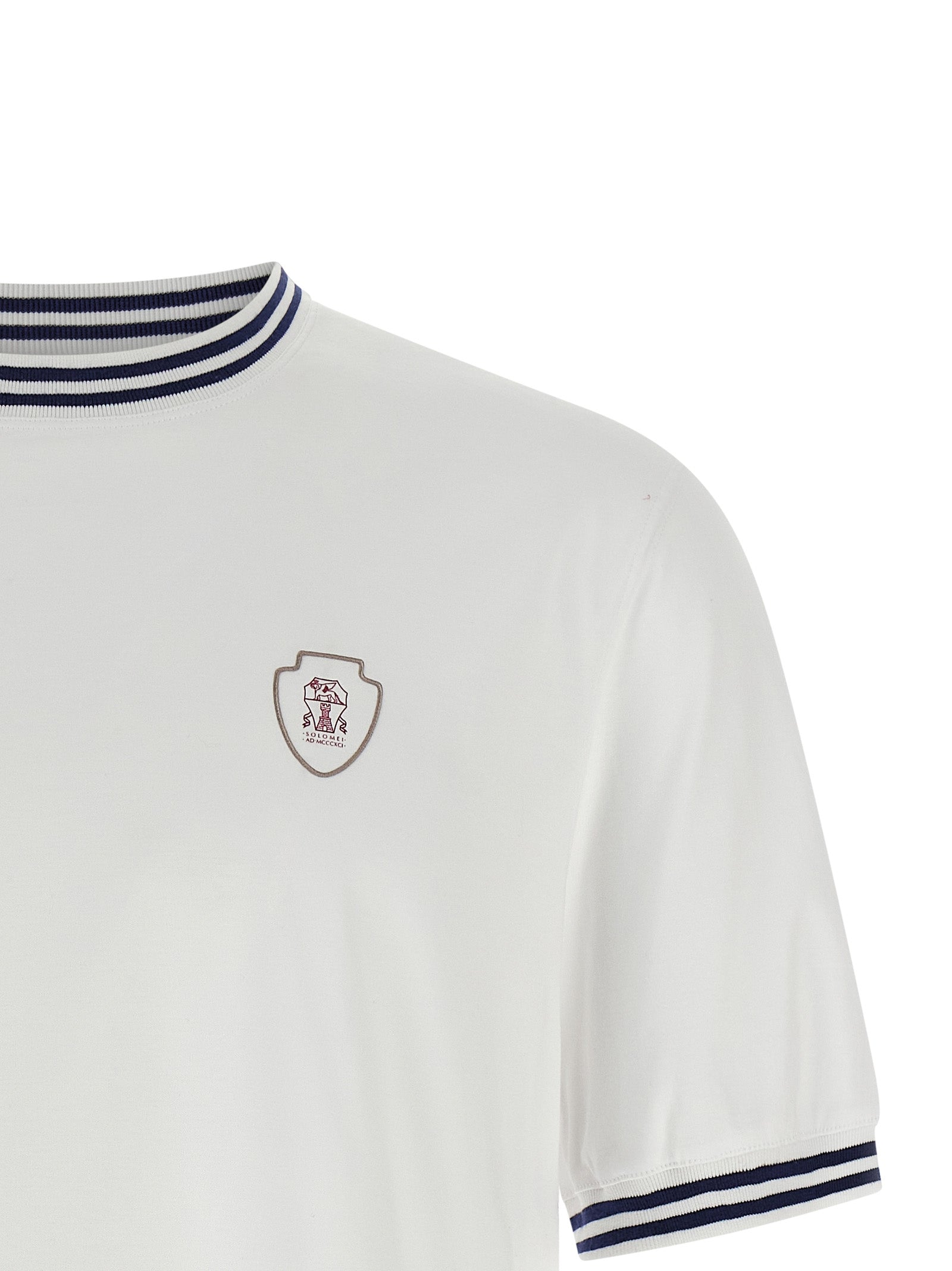 Brunello Cucinelli Solomeo Coat Of Arms T-shirt