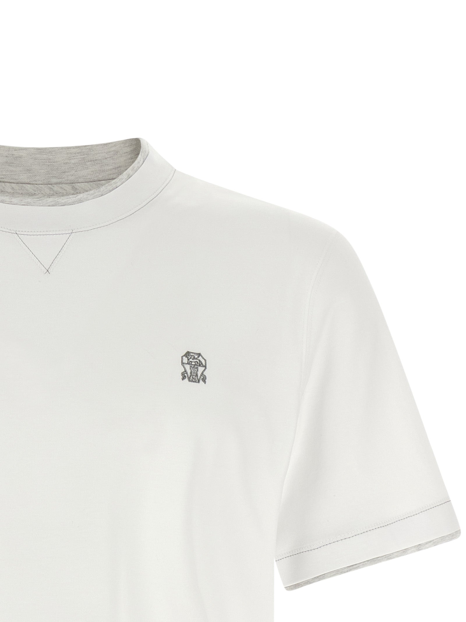 Brunello Cucinelli Double Layer T-shirt