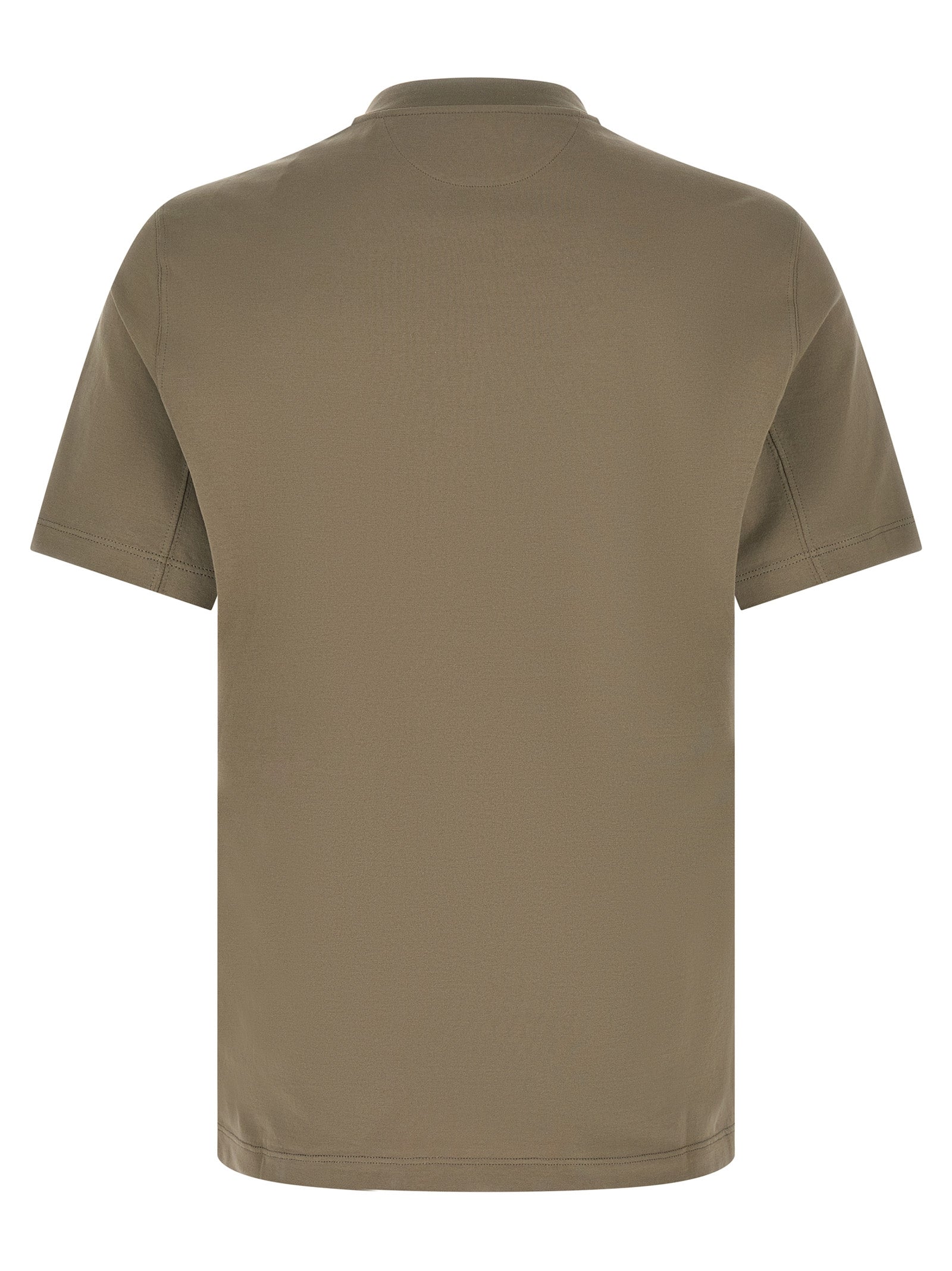 Brunello Cucinelli Logo Print T-shirt