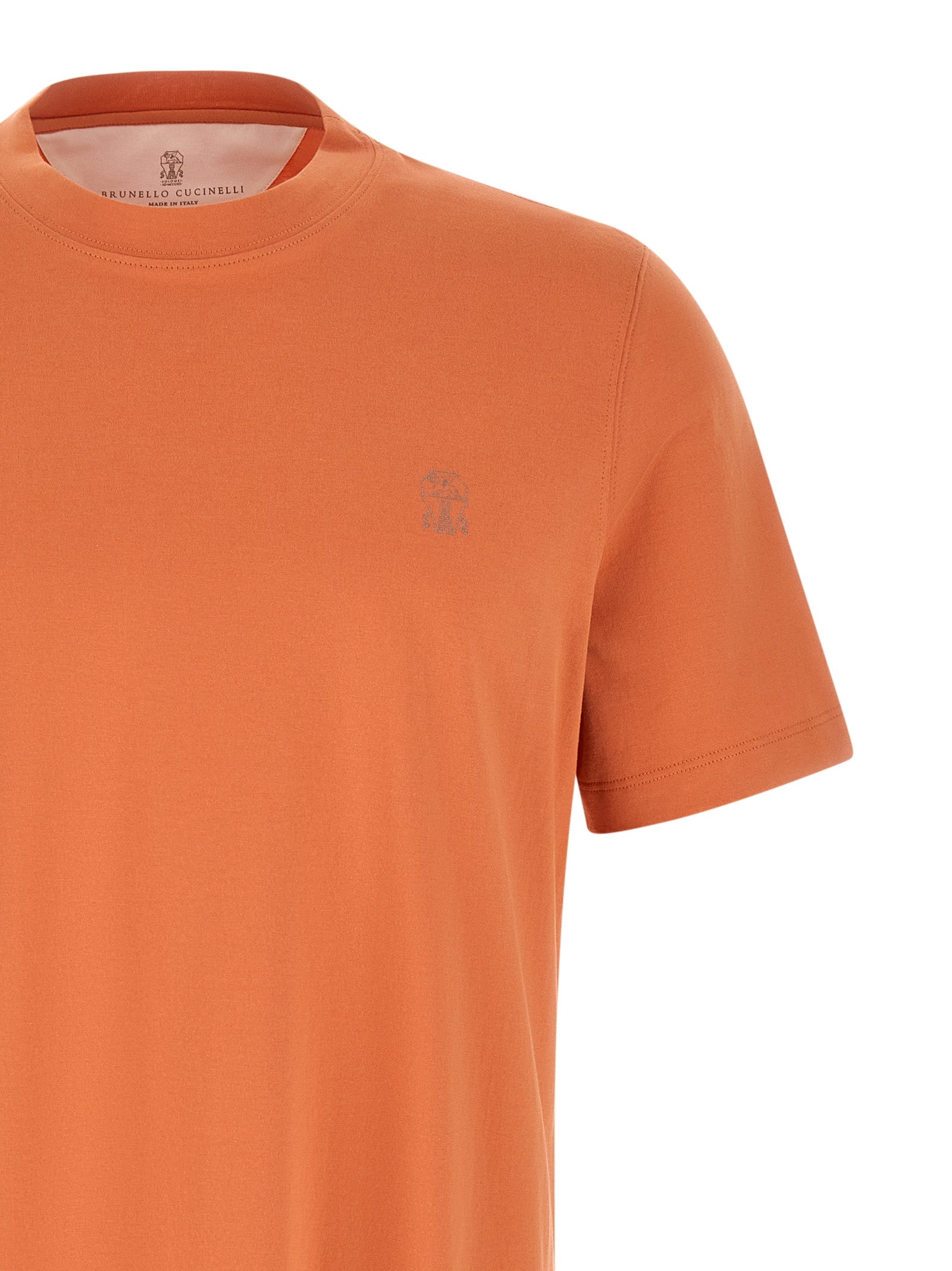 Brunello Cucinelli Logo Print T-shirt