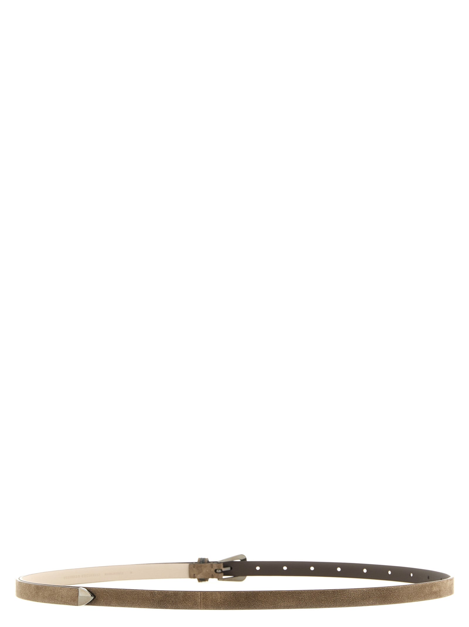 Brunello Cucinelli Shiny Loop Belt