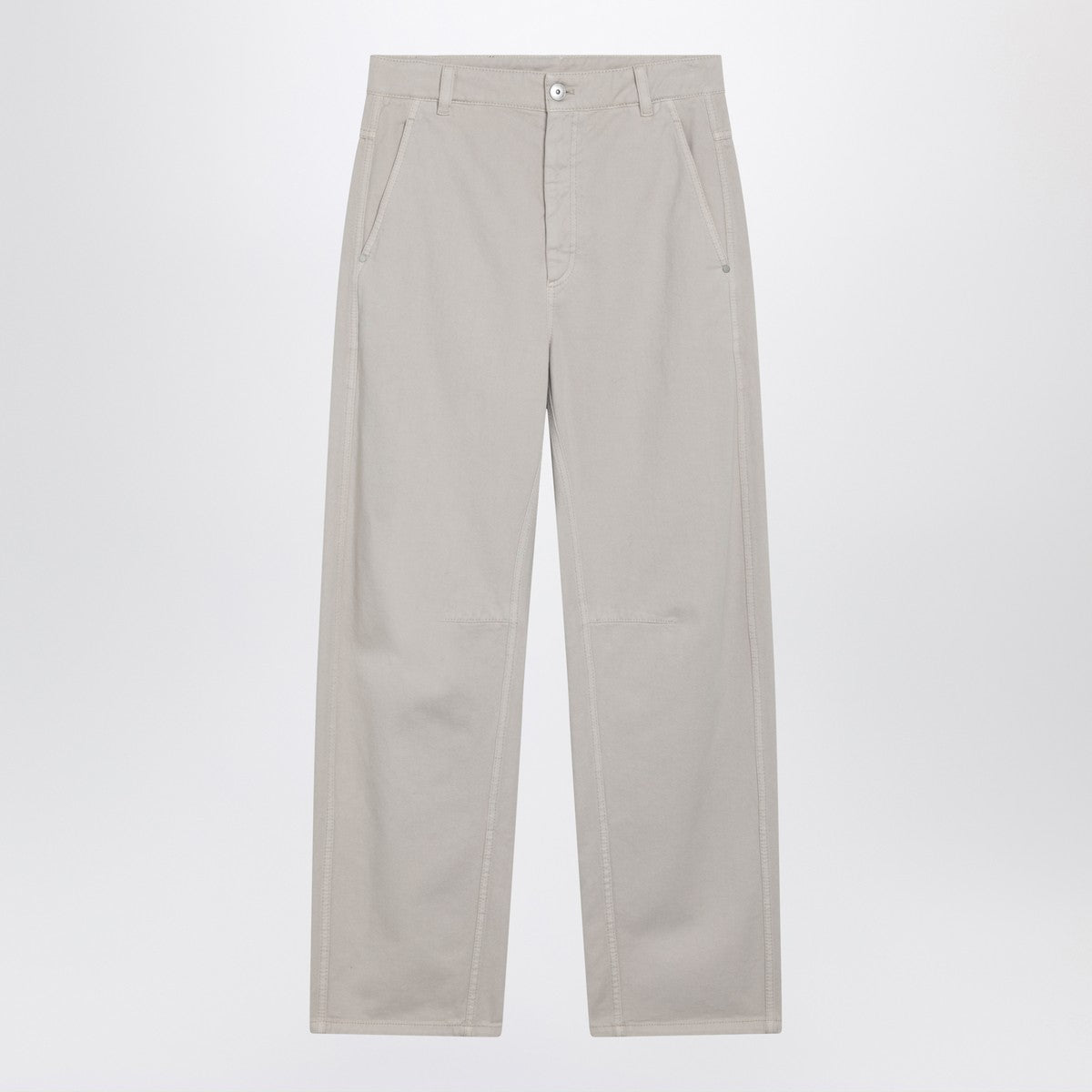 Brunello Cucinelli Beige cotton trousers