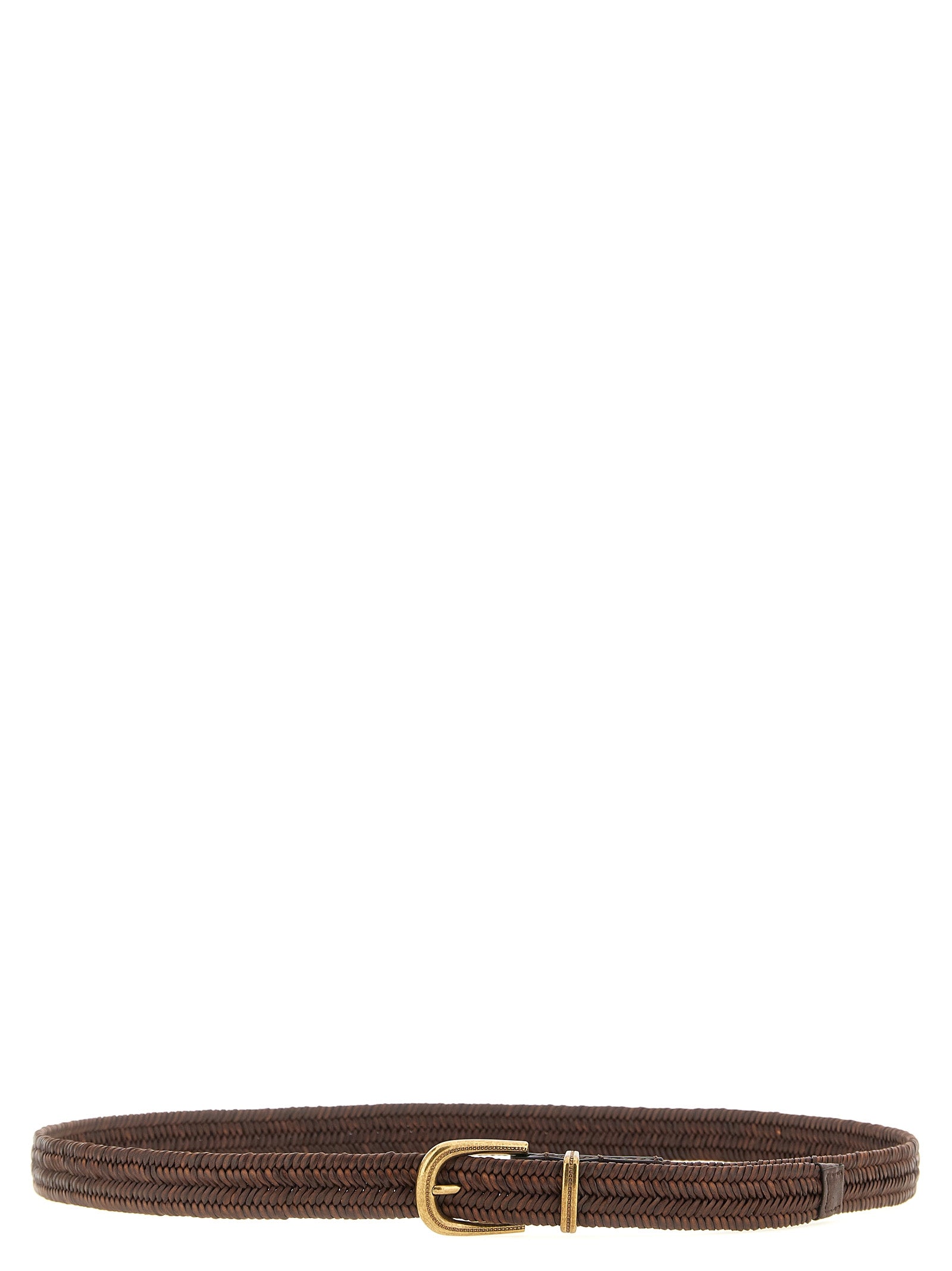 Brunello Cucinelli Jewel Buckle Belt