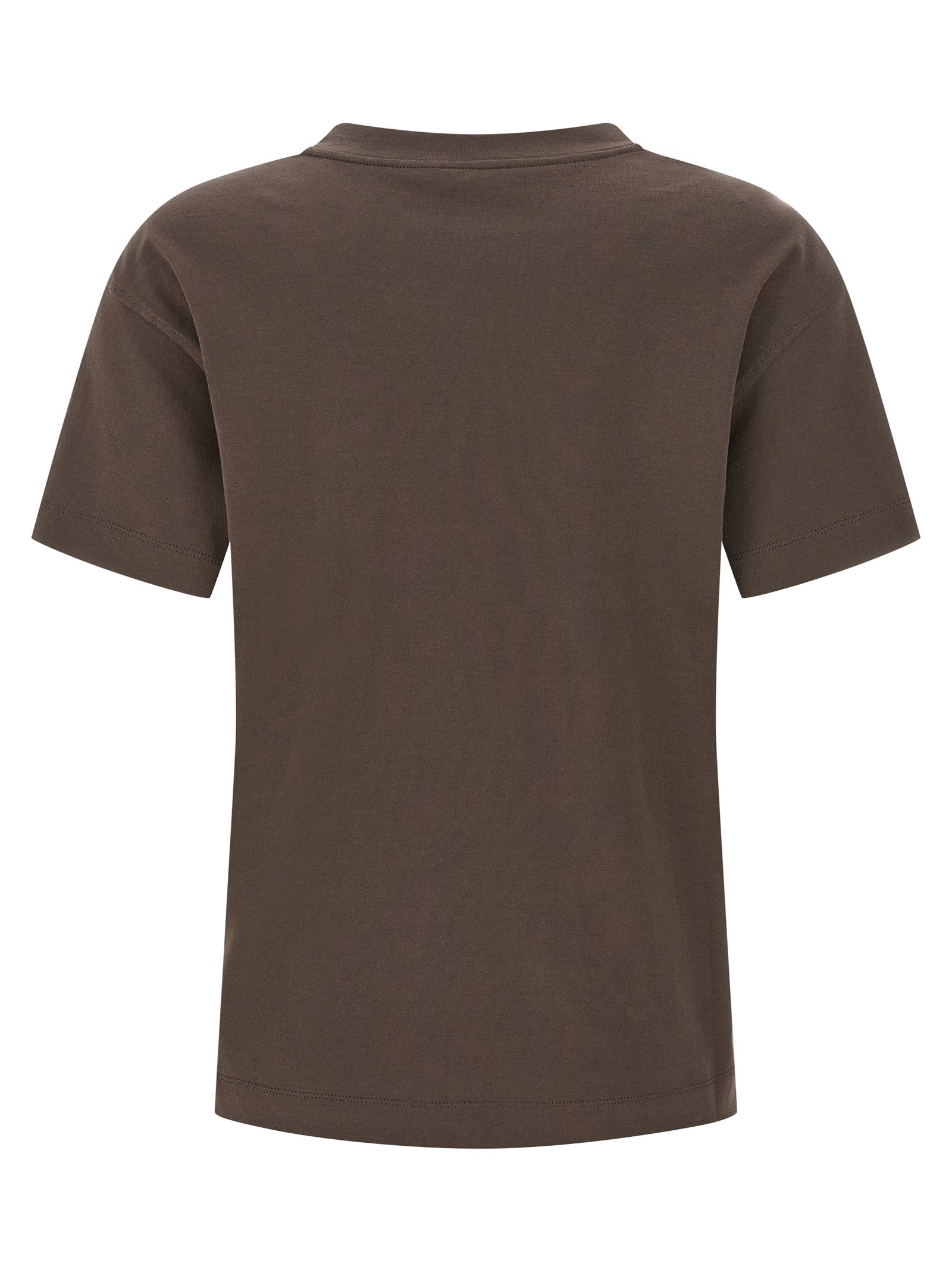 Brunello Cucinelli Shiny Tab T-shirt