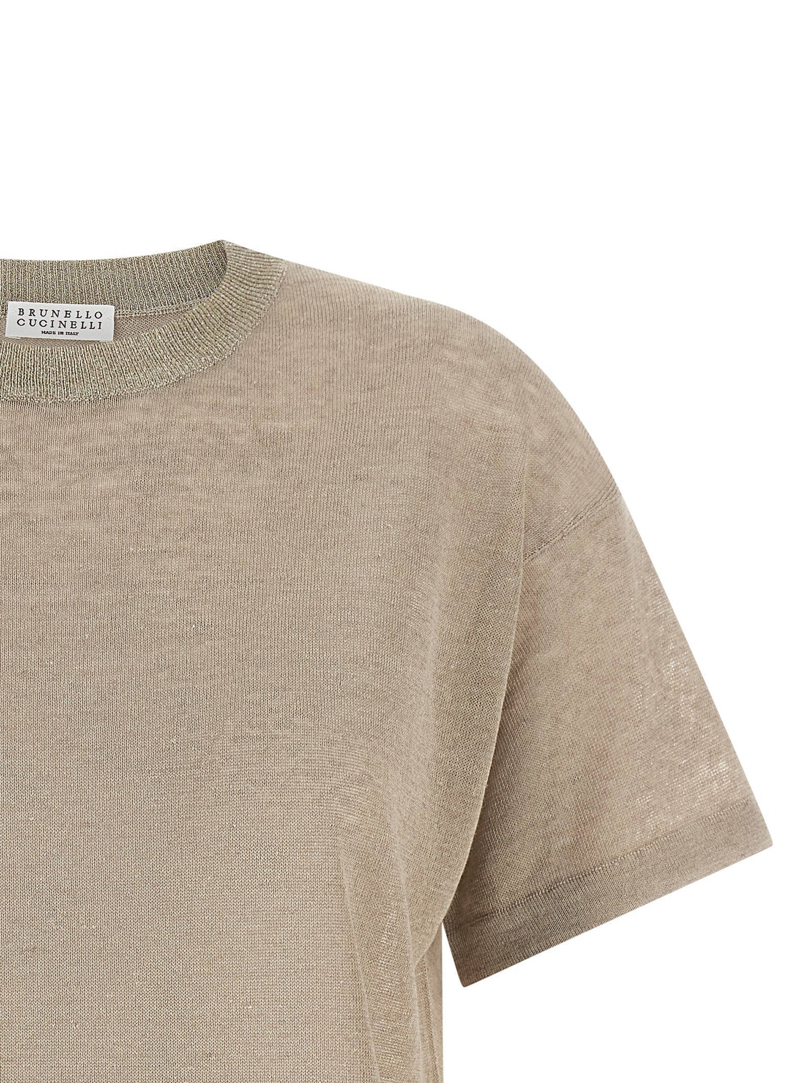 Brunello Cucinelli Dazzling Collar Sweater