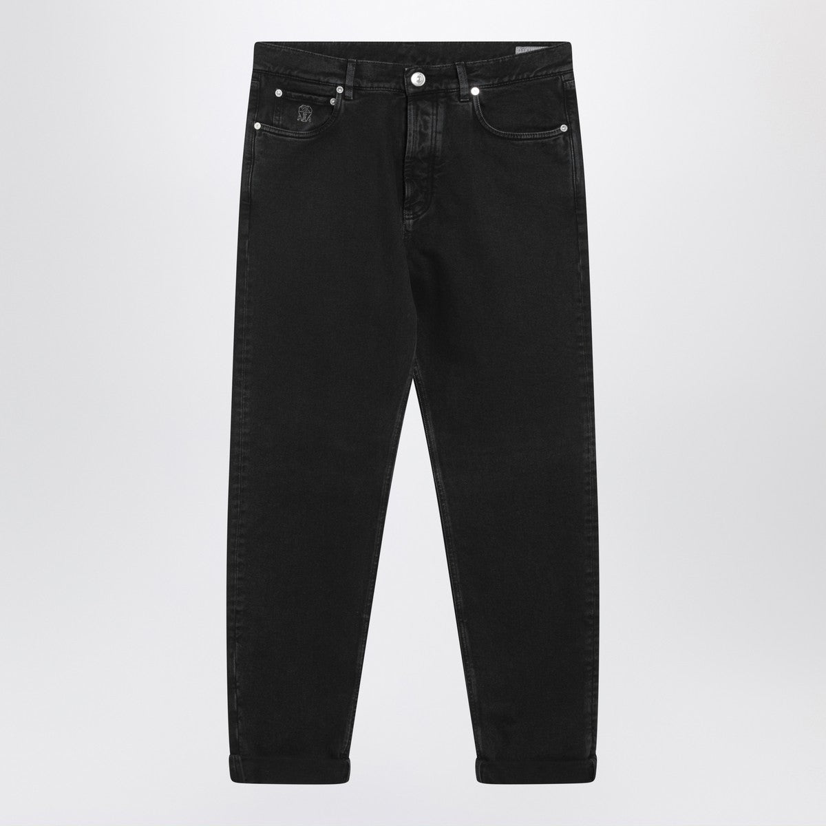 Brunello Cucinelli Black regular-fit jeans