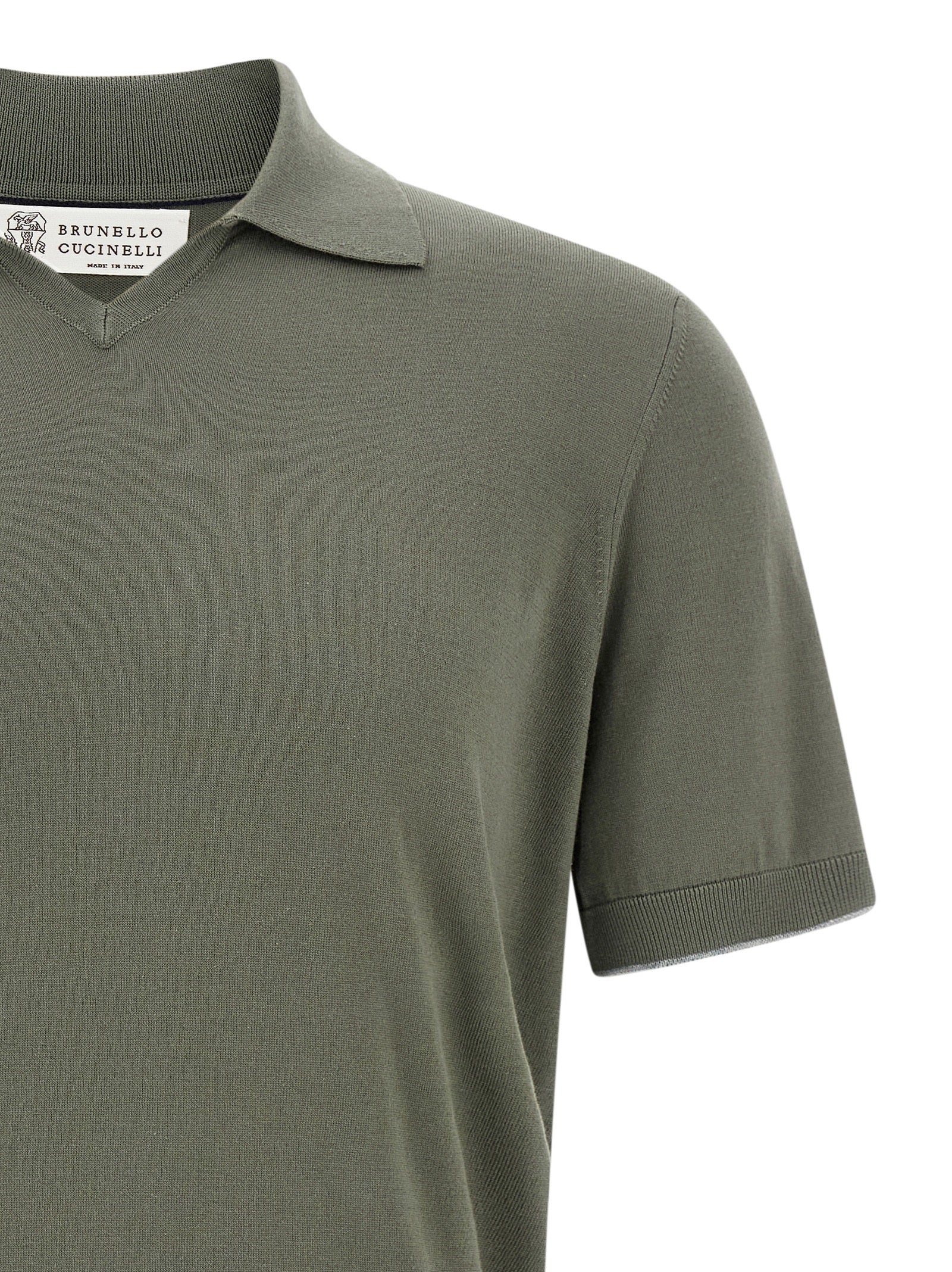 Brunello Cucinelli Cotton Polo Shirt