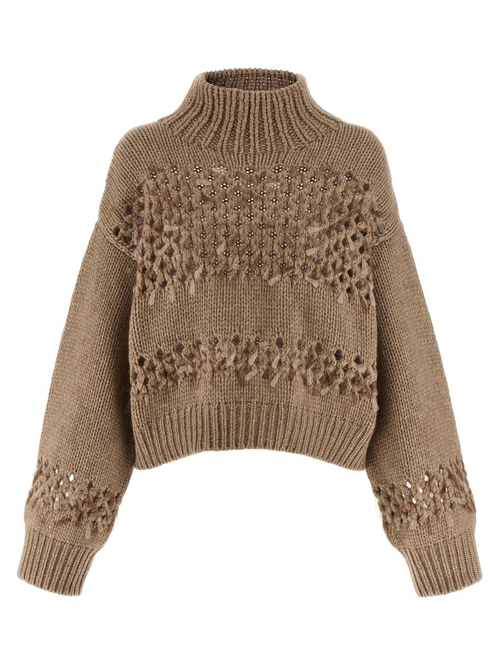 Brunello Cucinelli Drop Sequin Sweater