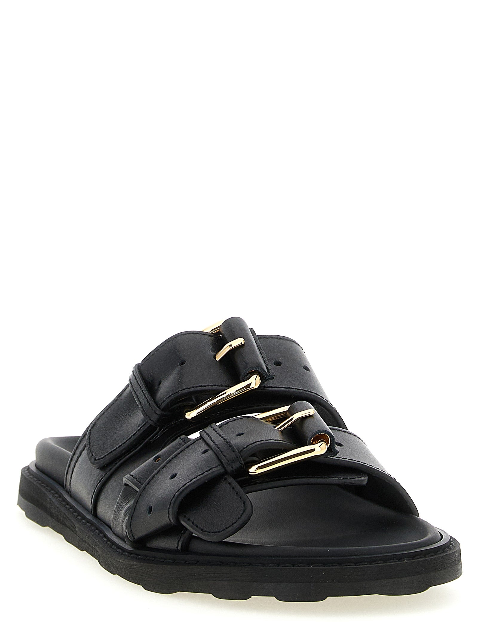 Moschino Double Strap Sandals