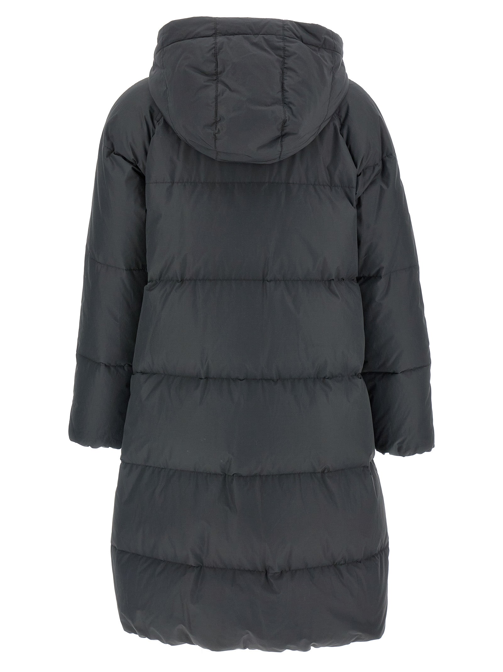 Brunello Cucinelli Shiny Zipper Pull Down Jacket