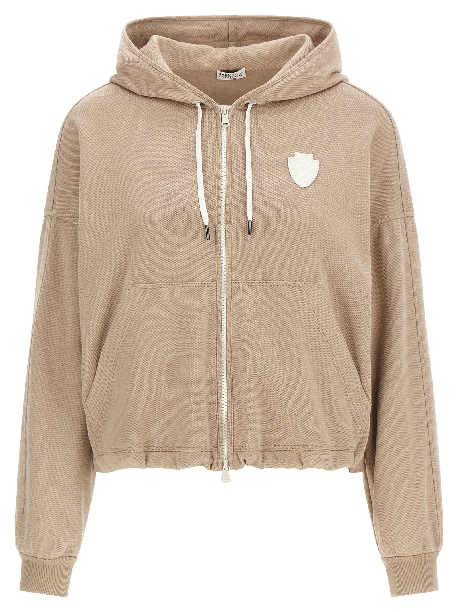 Brunello Cucinelli Heraldic Coat Of Arms Hoodie