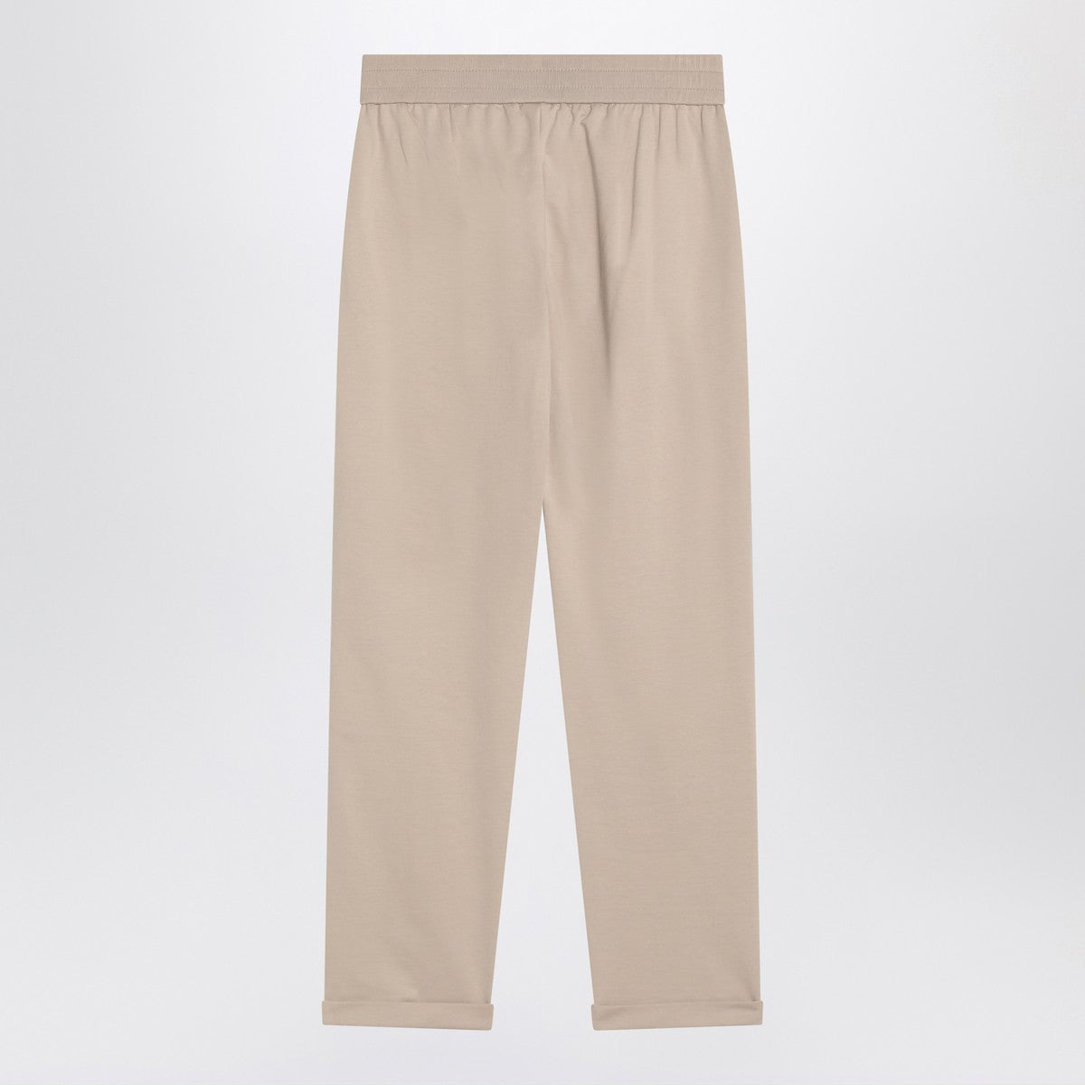 Brunello Cucinelli Beige cotton joggers