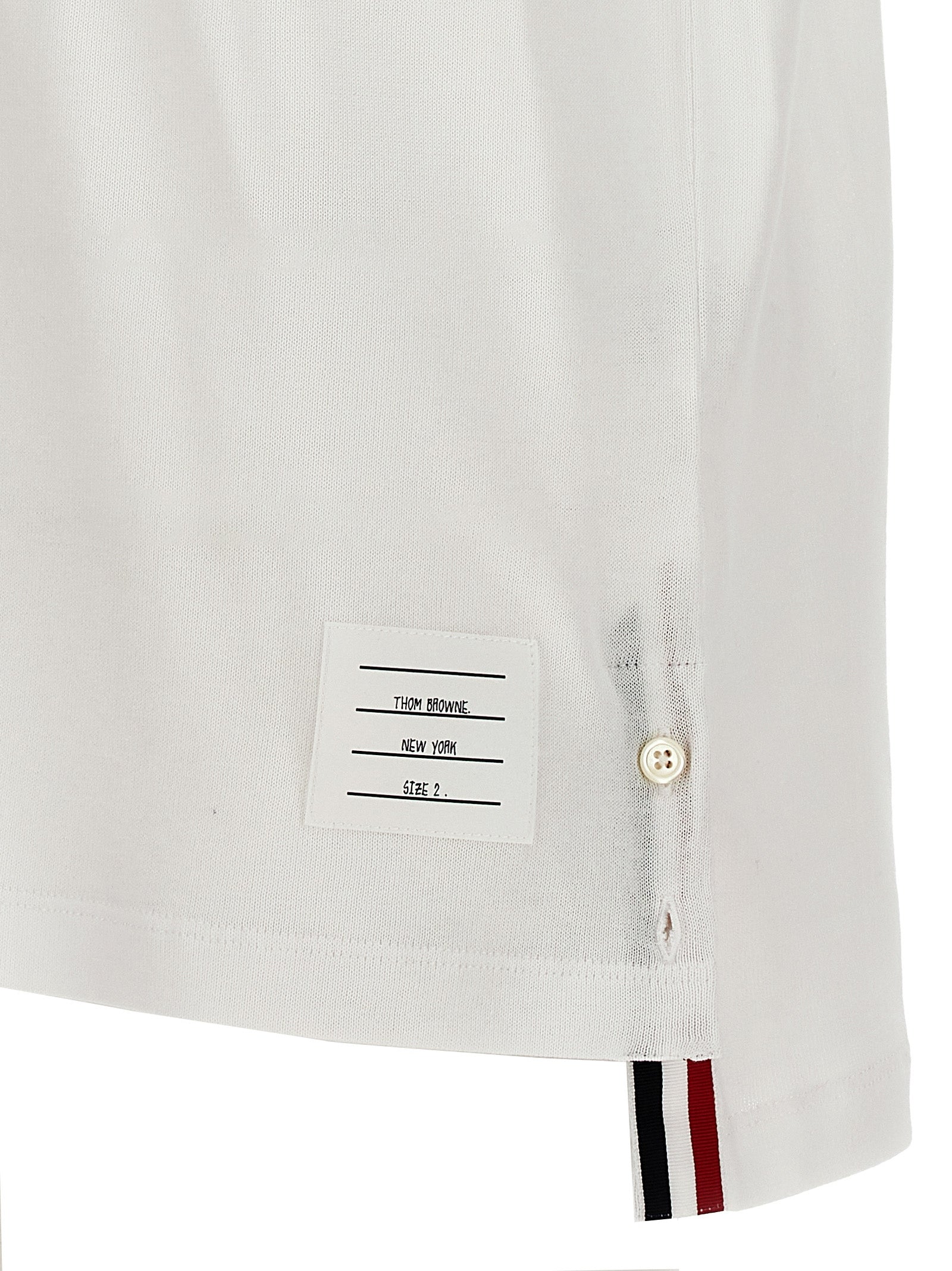 Thom Browne Rwb Polo Shirt
