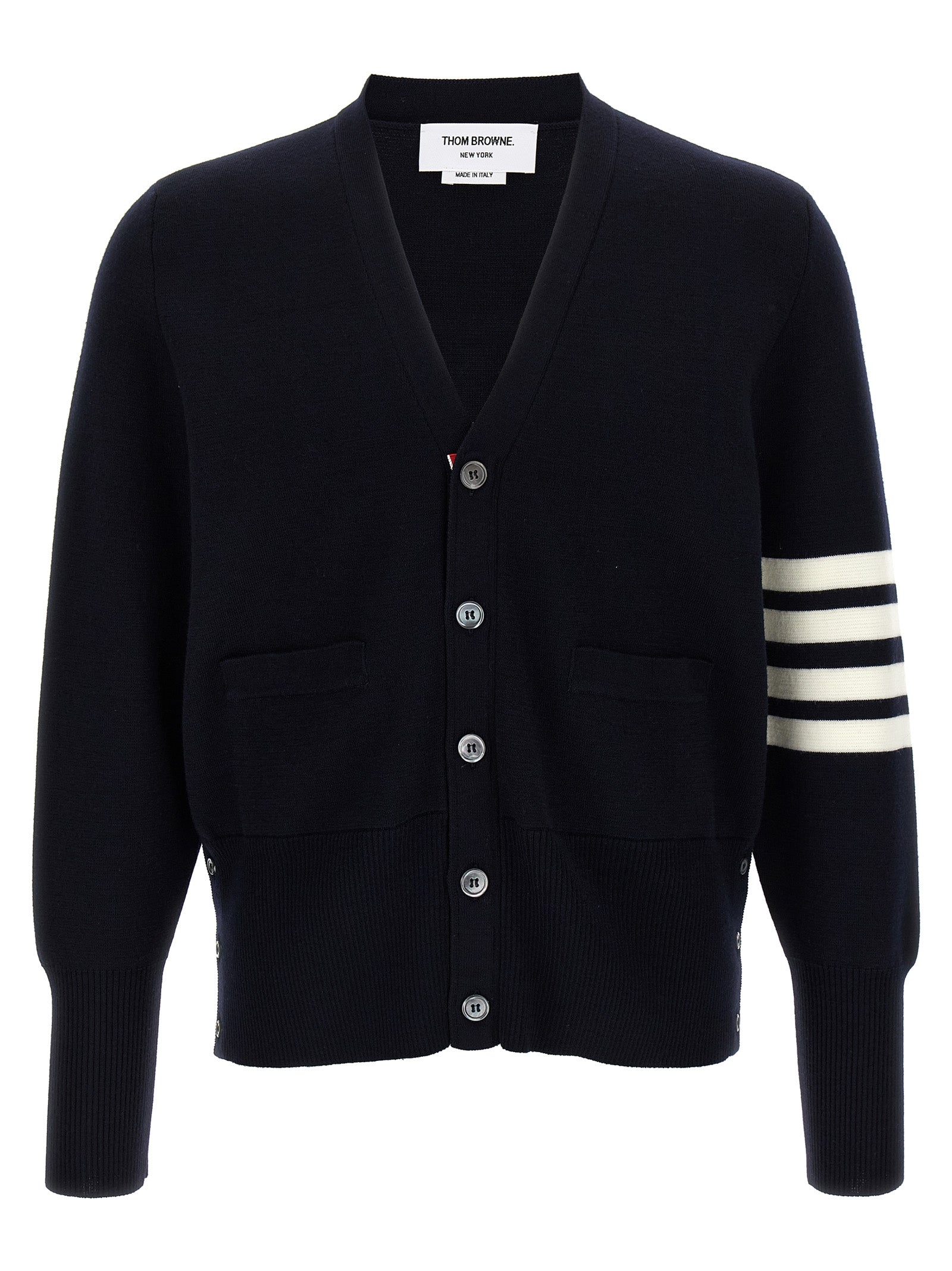 Thom Browne 4-bar Wool Cardigan