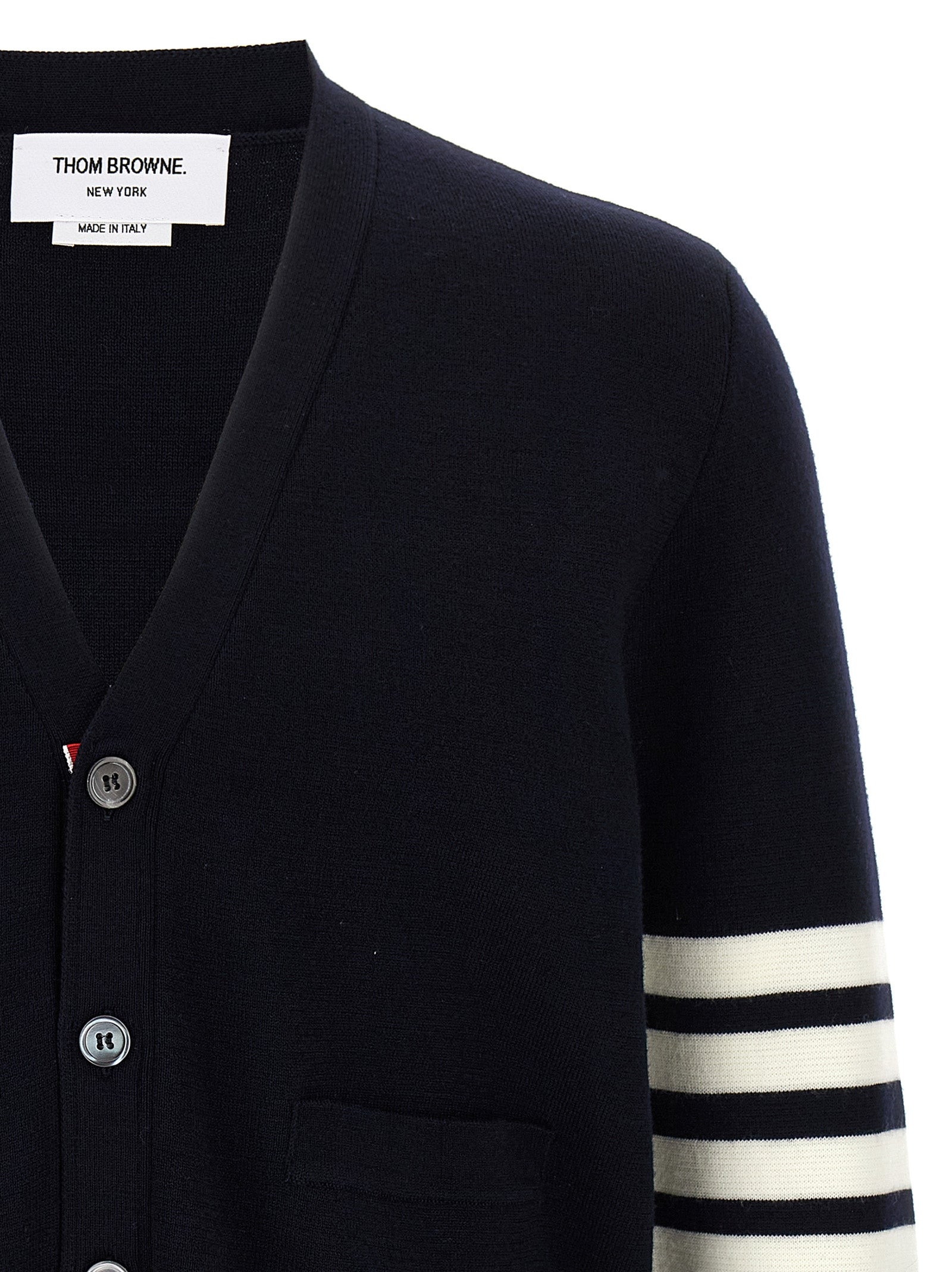 Thom Browne 4-bar Wool Cardigan
