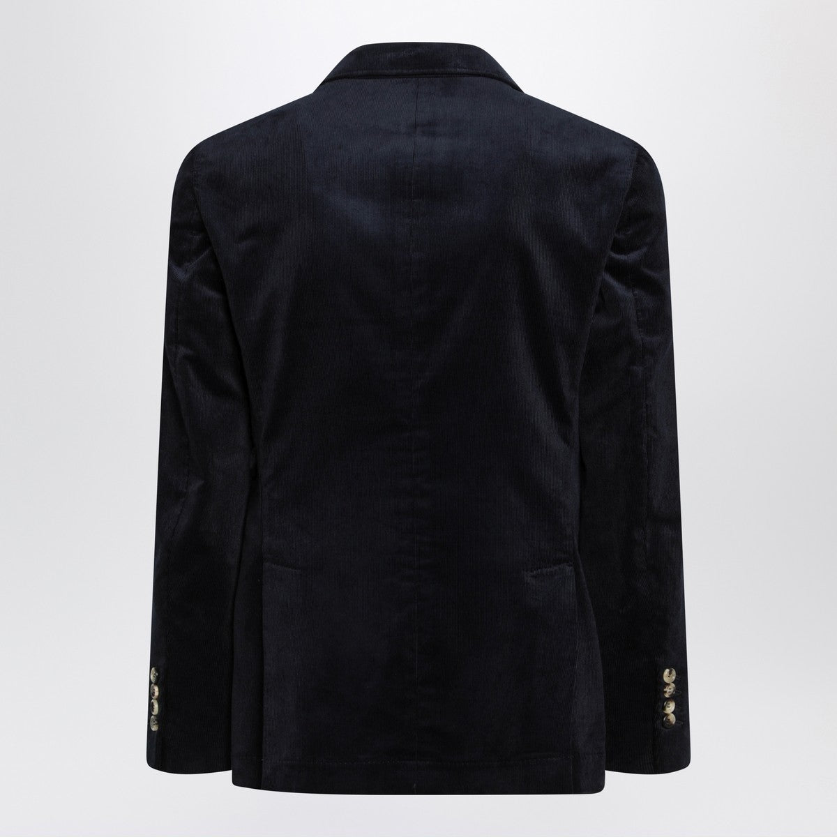 Brunello Cucinelli Navy blue corduroy jacket