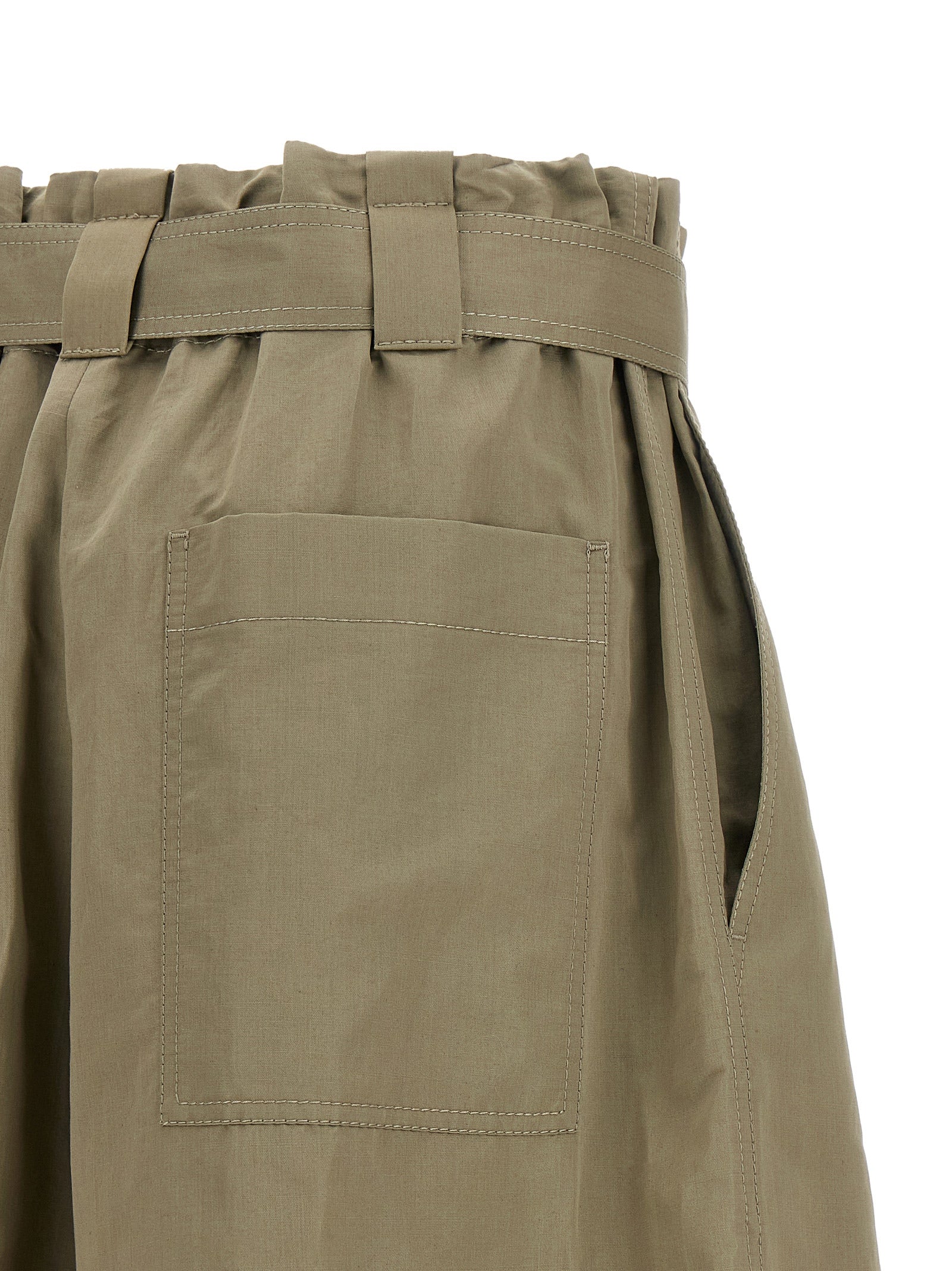 Brunello Cucinelli Bag Waist Bermuda Shorts
