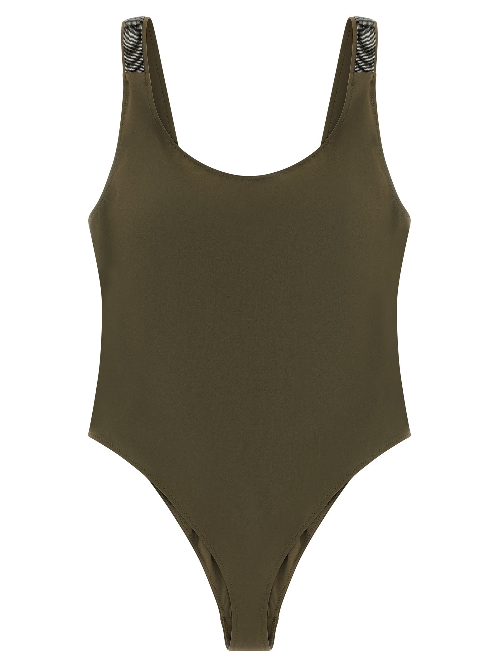 Brunello Cucinelli Precious Details One-piece Swimsuit