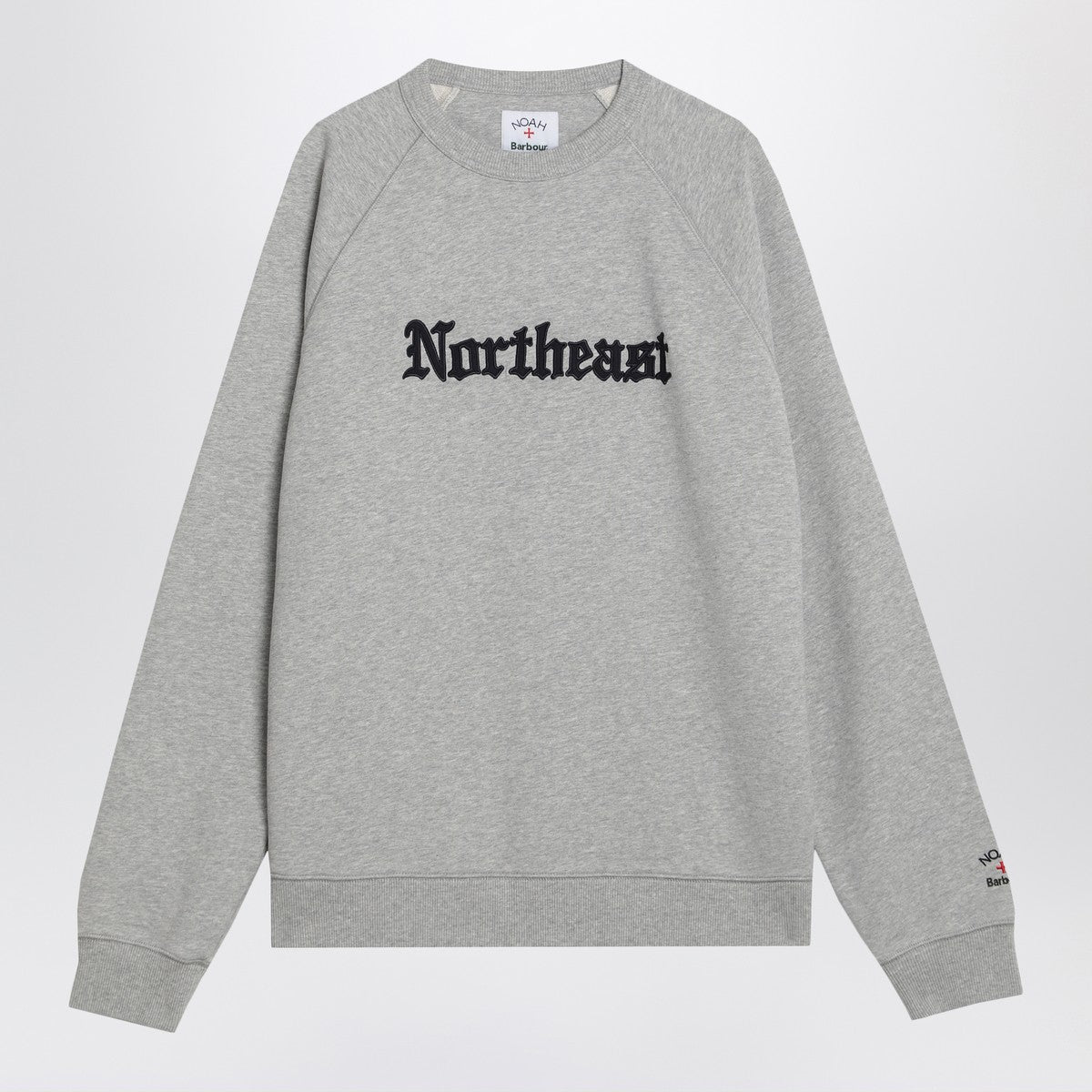 Northeast sweatshirt gray Barbour x NOAH