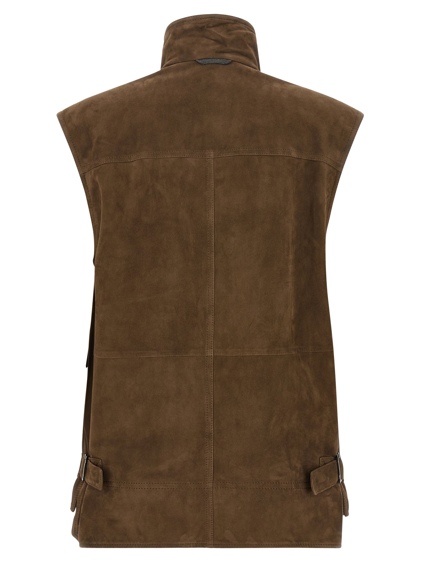 Brunello Cucinelli Couture Suede Vest
