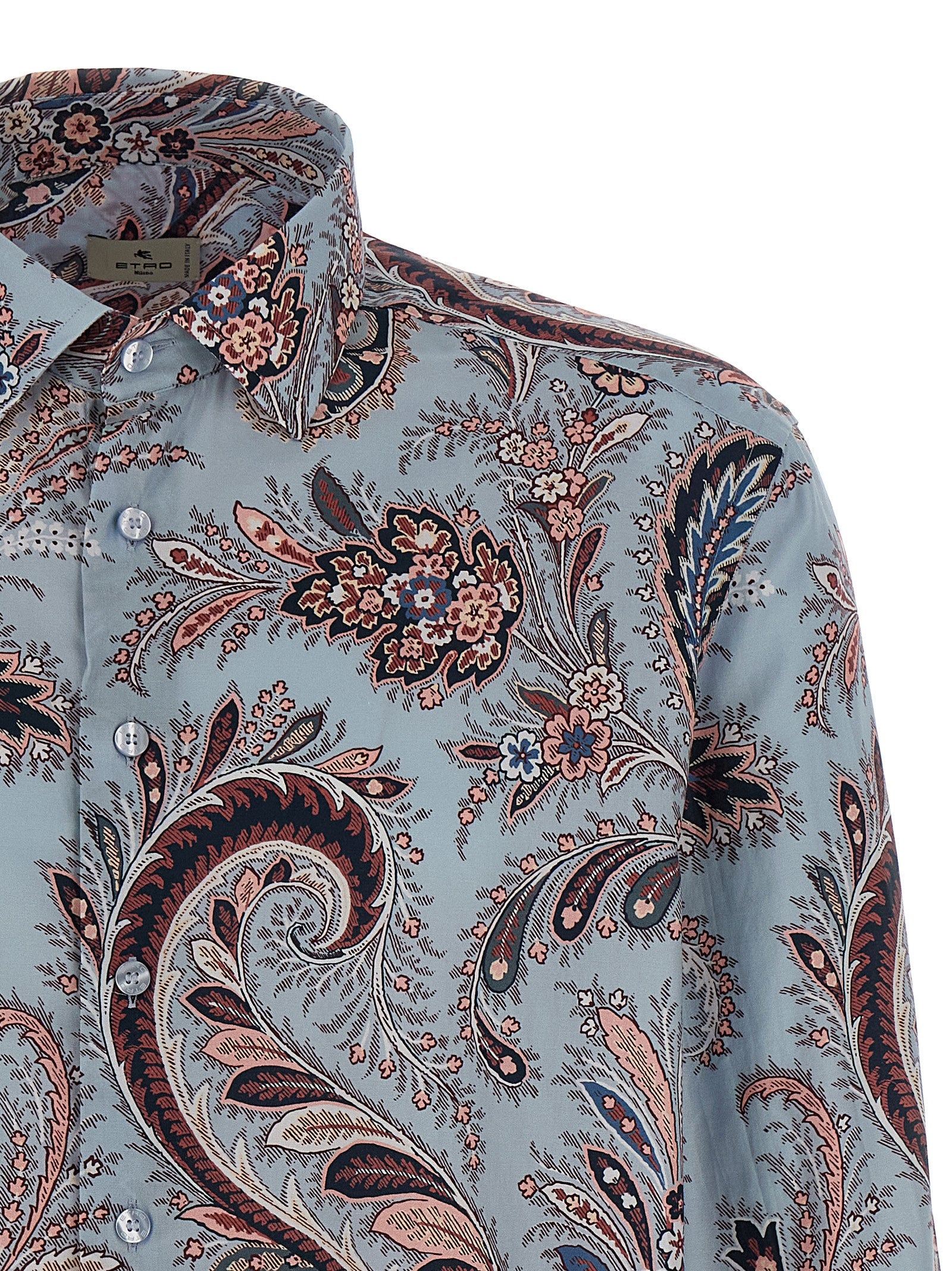 Etro Floral Paisley Cotton Shirt
