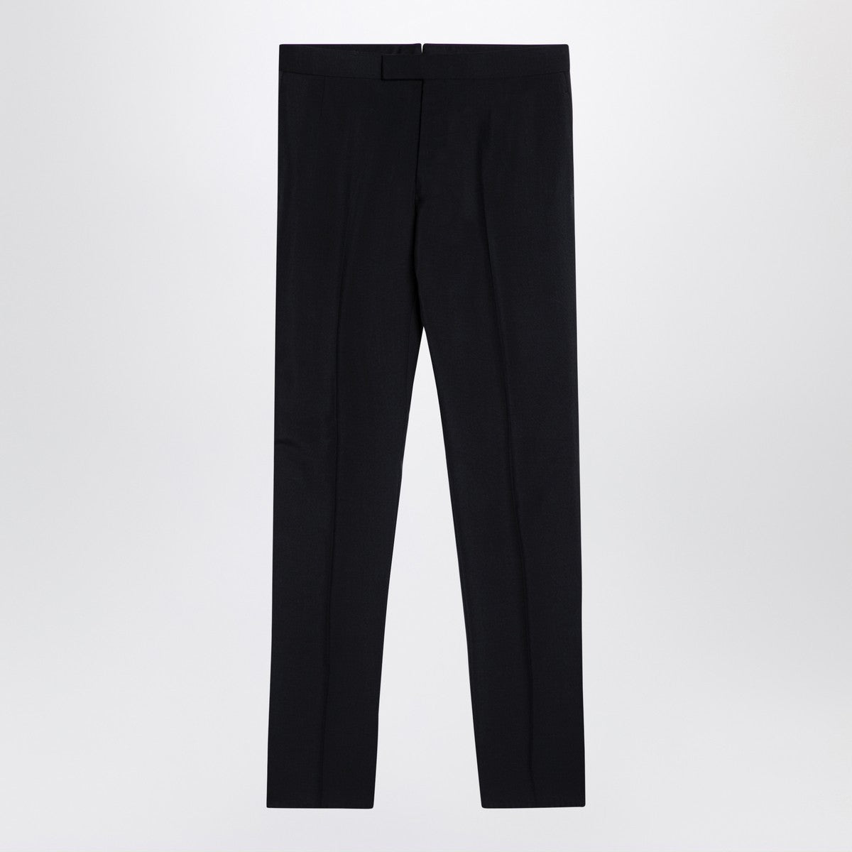 Thom Browne Black wool-blend trousers