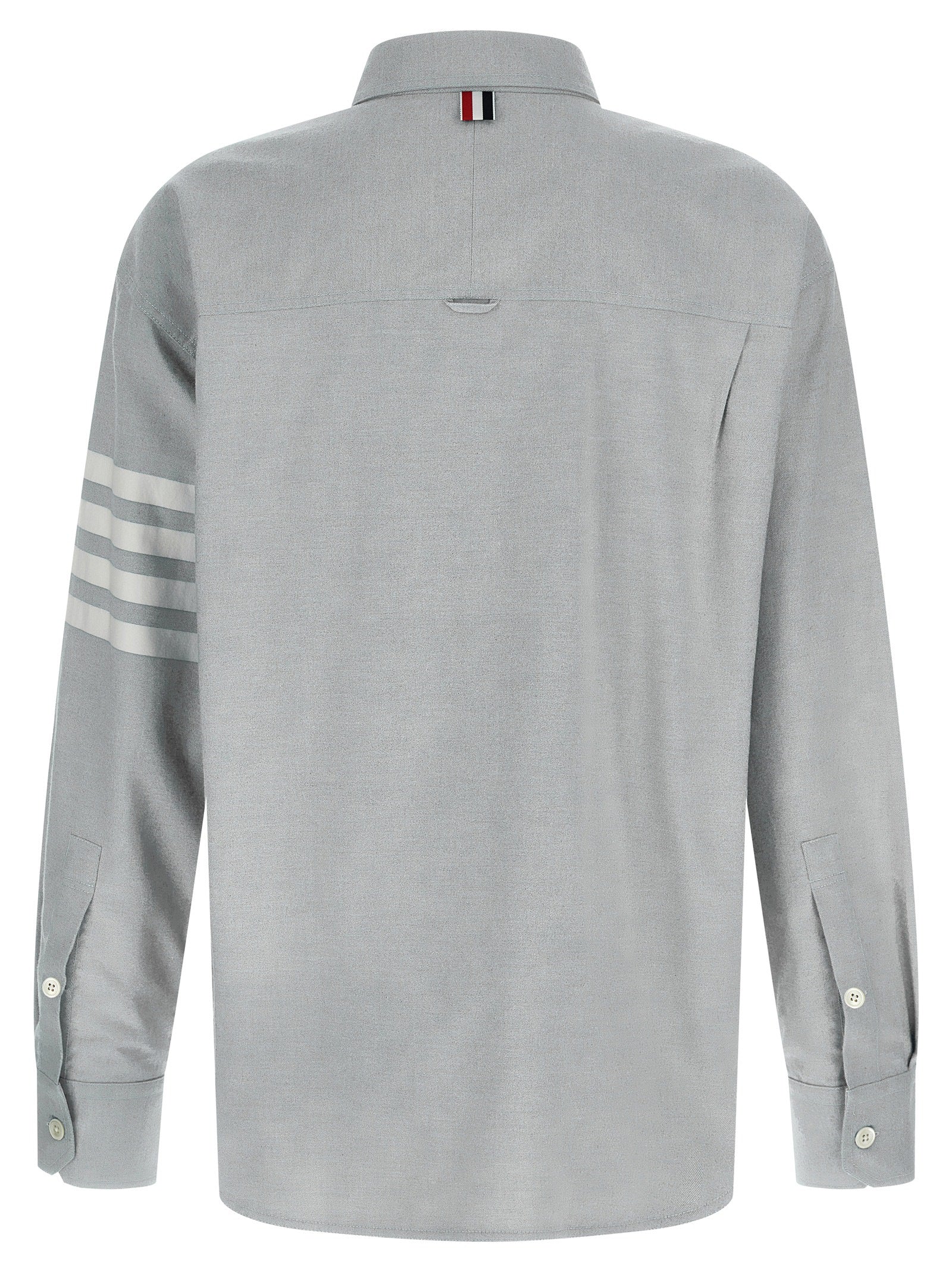 Thom Browne 4bar Flannel Shirt