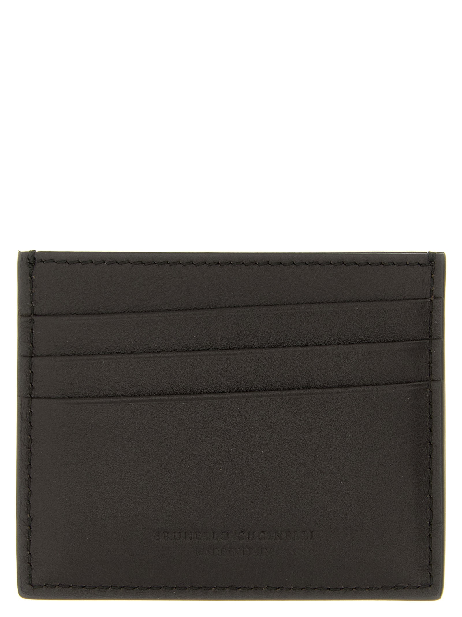 Brunello Cucinelli Logo Card Holder