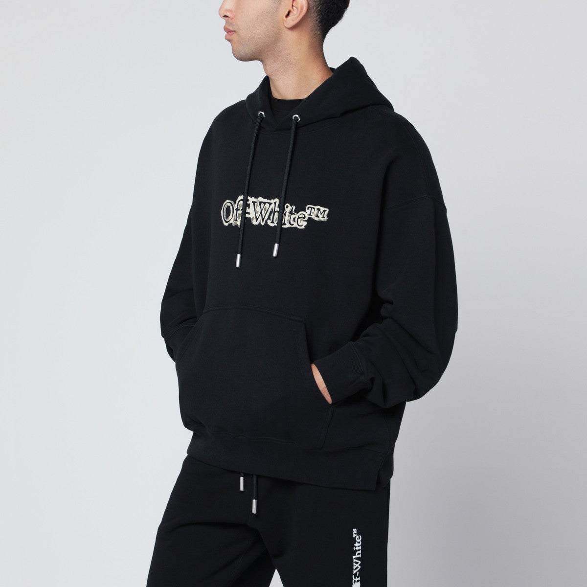 Off White Off-White™ Black Skate Cloudy Arrow hoodie