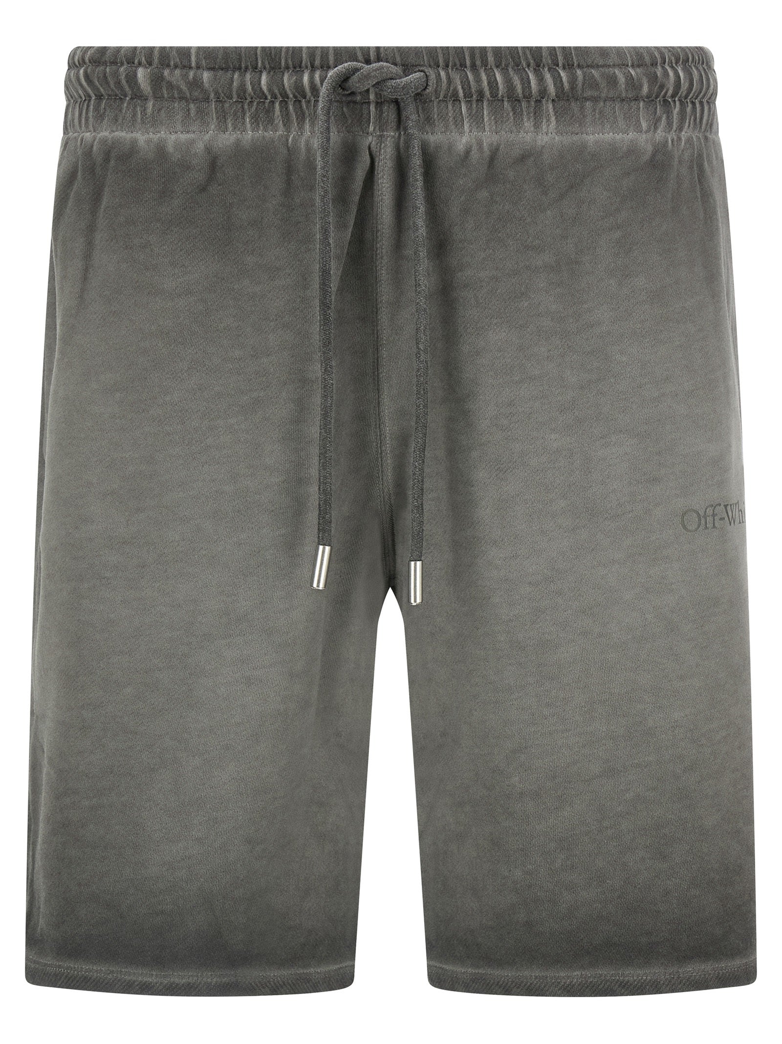 Off White Off-white Laundry Diagonal Skate Bermuda Shorts