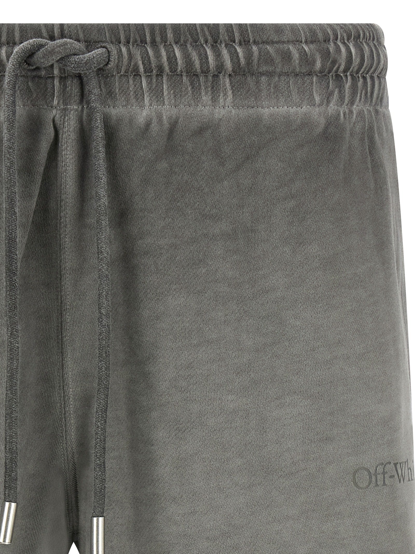 Off White Off-white Laundry Diagonal Skate Bermuda Shorts
