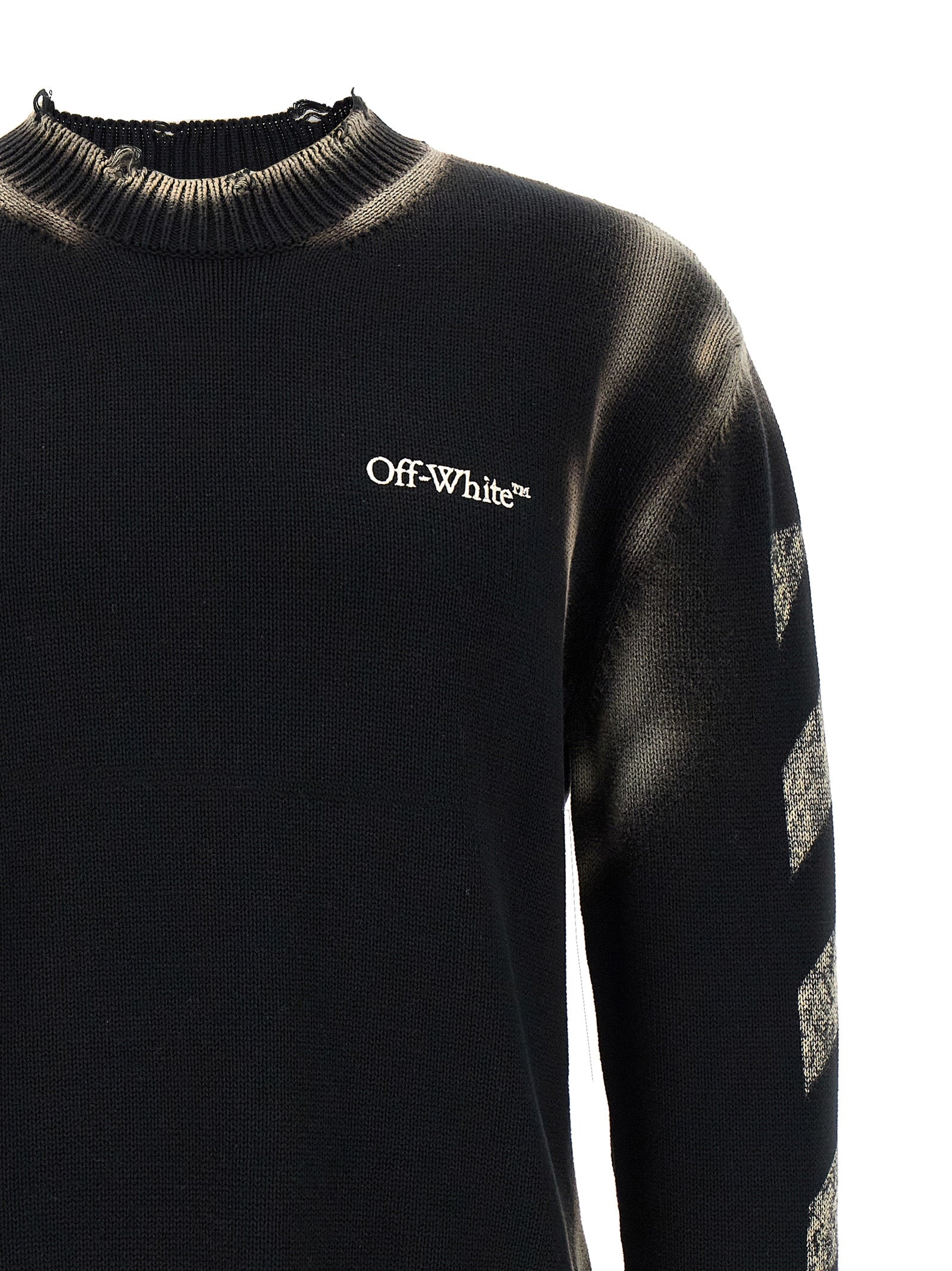 Off White Diag Arr Corrosion Sweater